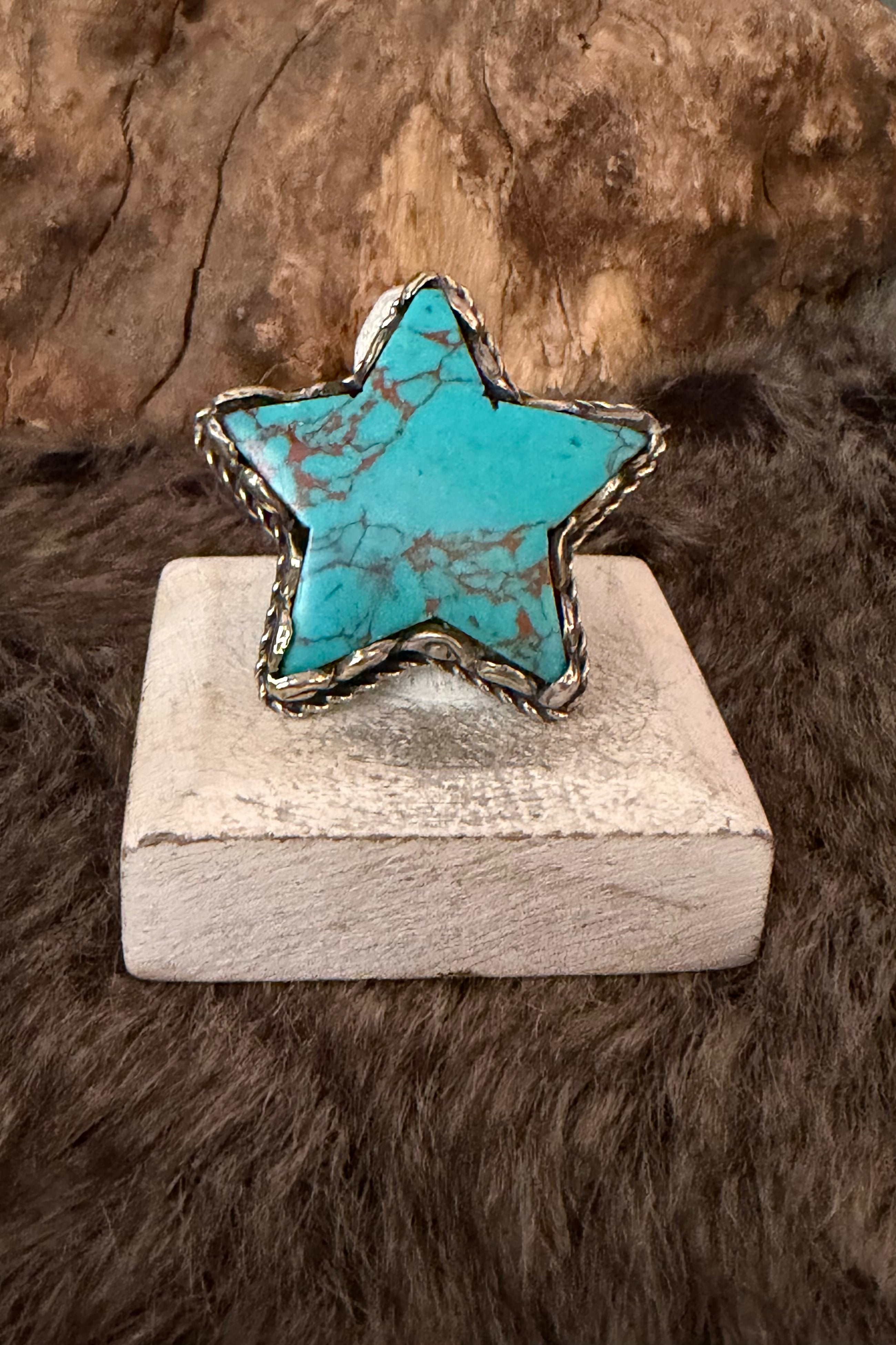 Blue Star Ring