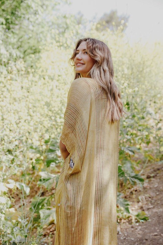 A Walk In The Woods Kimono - ivyandlavyboutique Leto Accessories