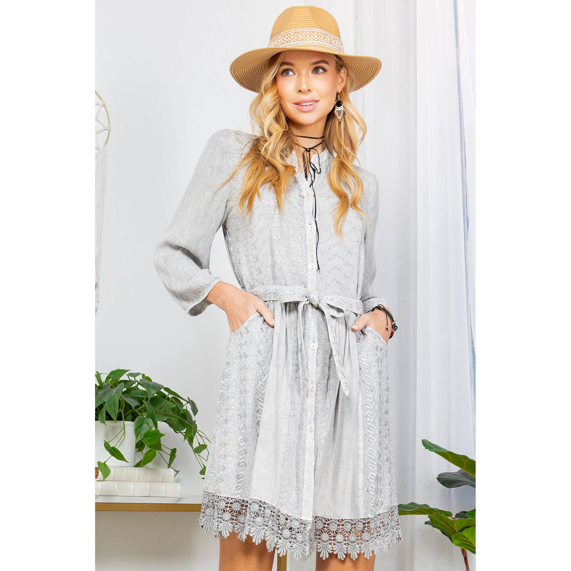 Kathy's Boho Baby Doll Dress