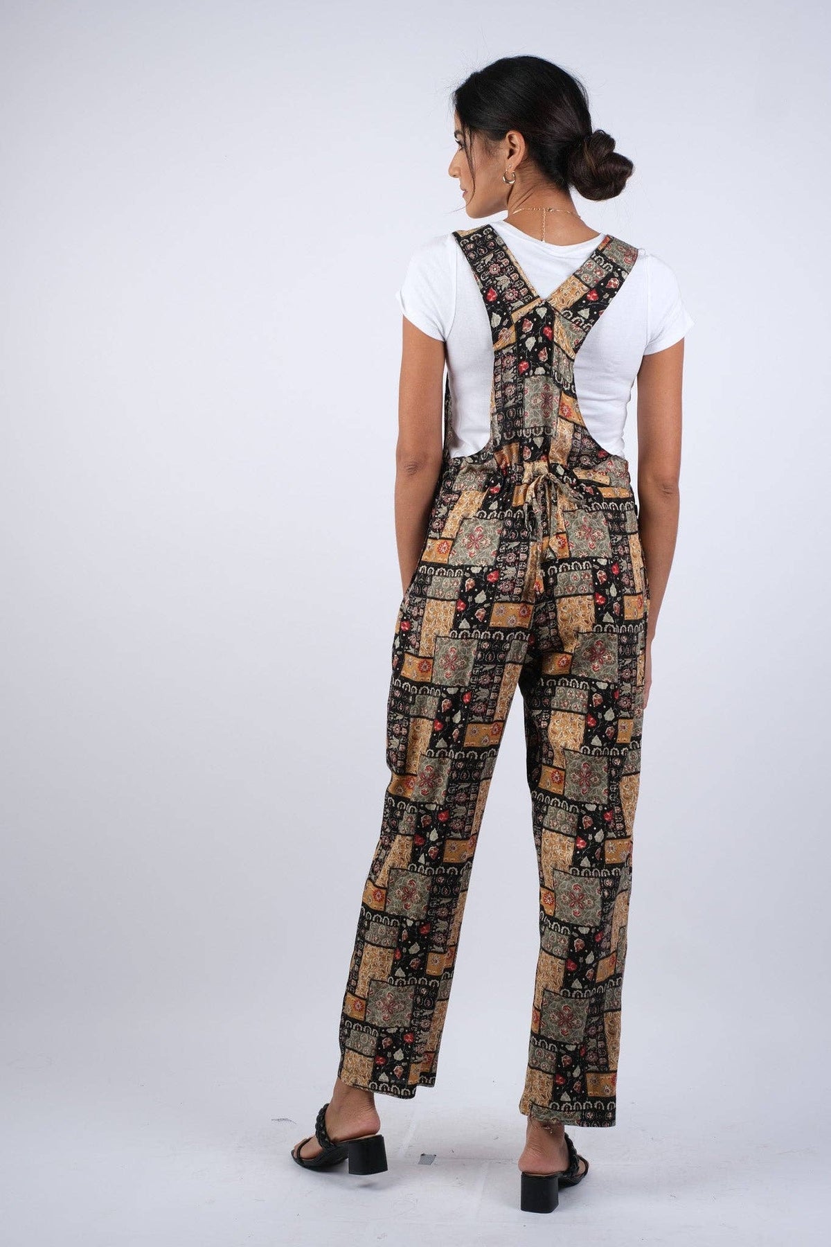 Abstract Array Blockprint Overall: 4 / One Size - ivyandlavyboutique Sacred Threads