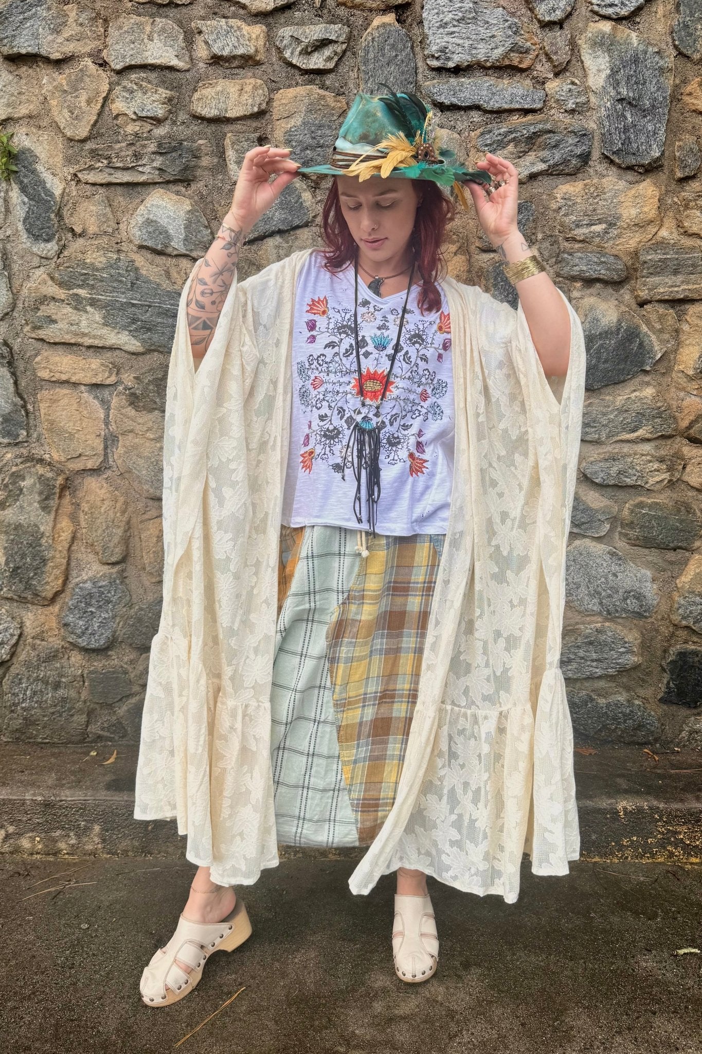 All Over Lace Open Front Kimono - ivyandlavyboutique Oli&Hali