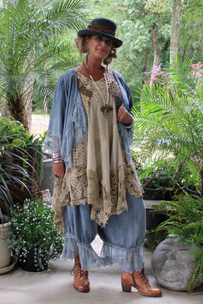 Alluring Romance Bloomers - Chambray : ONE SIZE - ivyandlavyboutique Jaded Gypsy