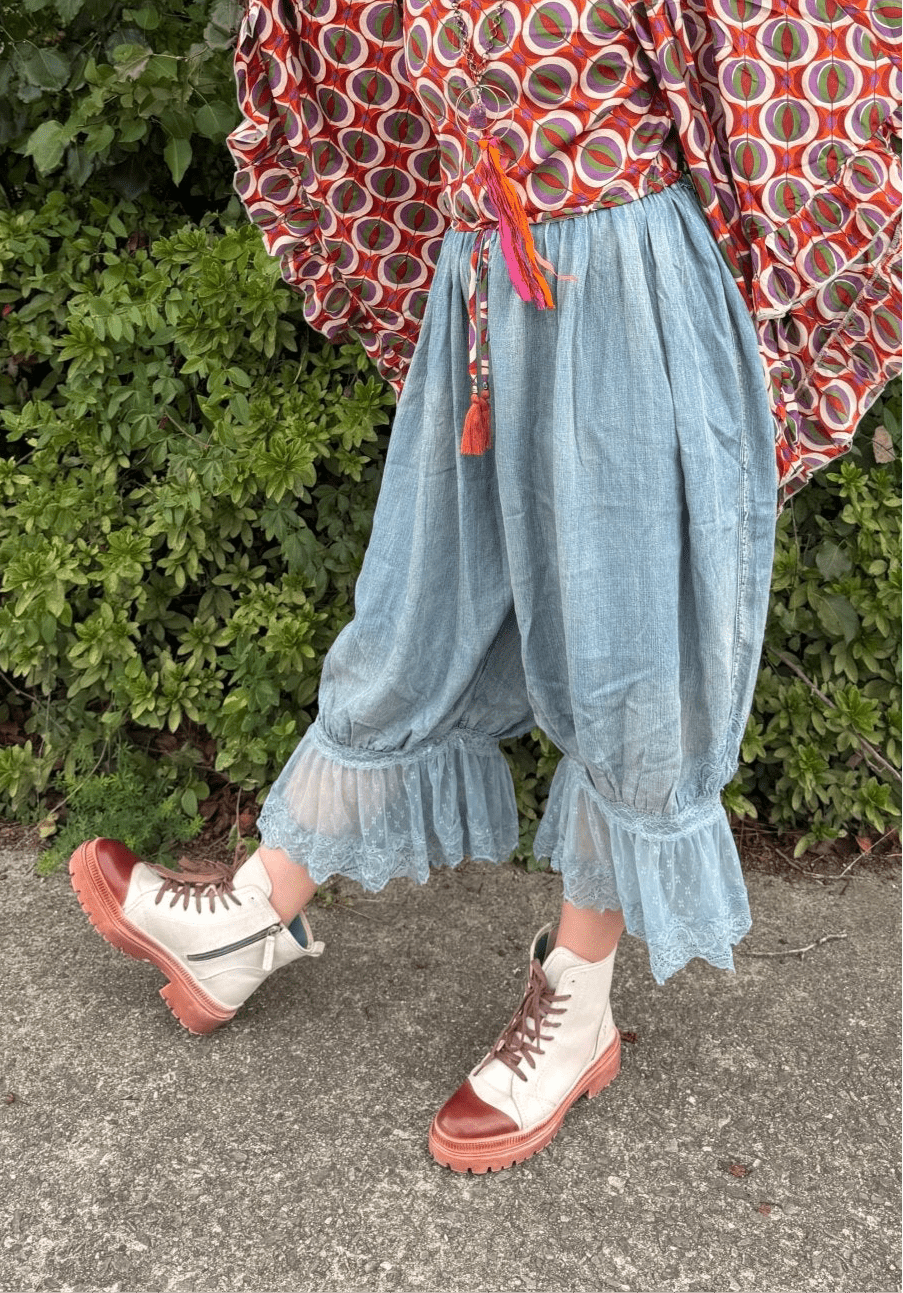 Alluring Romance Bloomers - Chambray : ONE SIZE - ivyandlavyboutique Jaded Gypsy