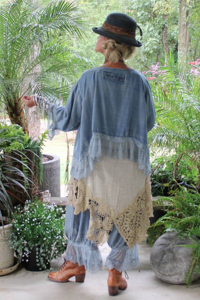 Alluring Romance Jacket - Chambray: One Size - ivyandlavyboutique Jaded Gypsy