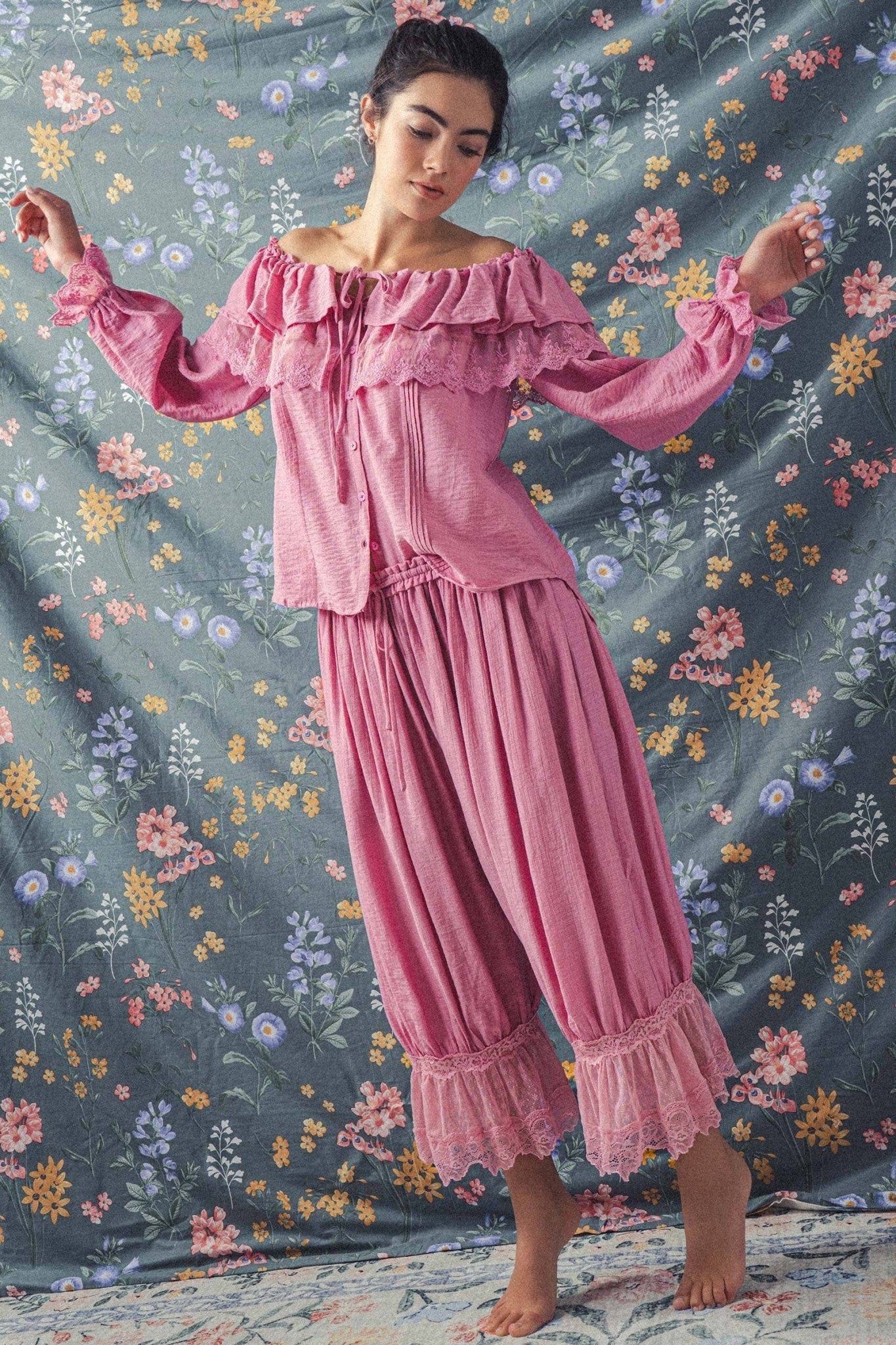 Angelic Bloomer Pants - ivyandlavyboutique Fashion Week