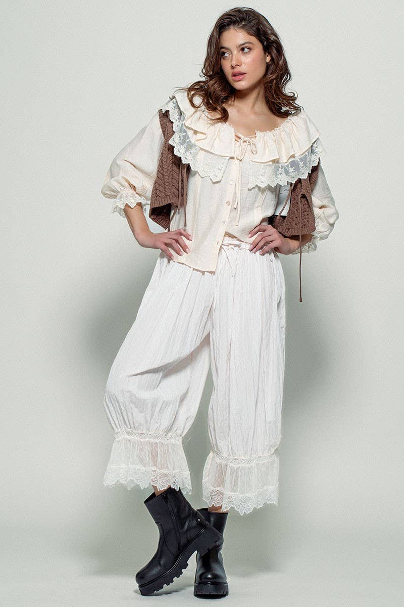 Angelic Bloomer Pants - ivyandlavyboutique Fashion Week