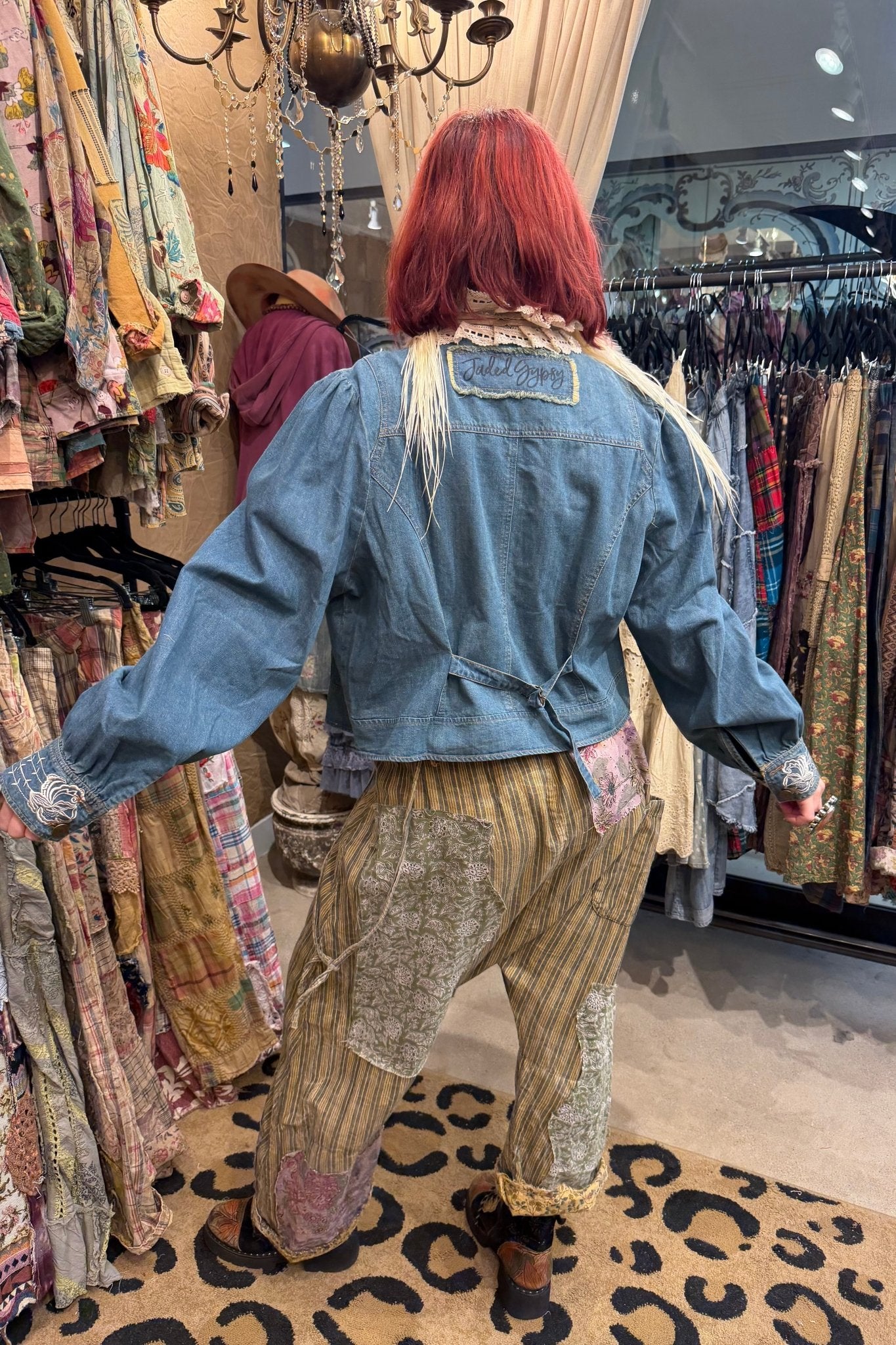 Antique Rose Jacket - ivyandlavyboutique Jaded Gypsy