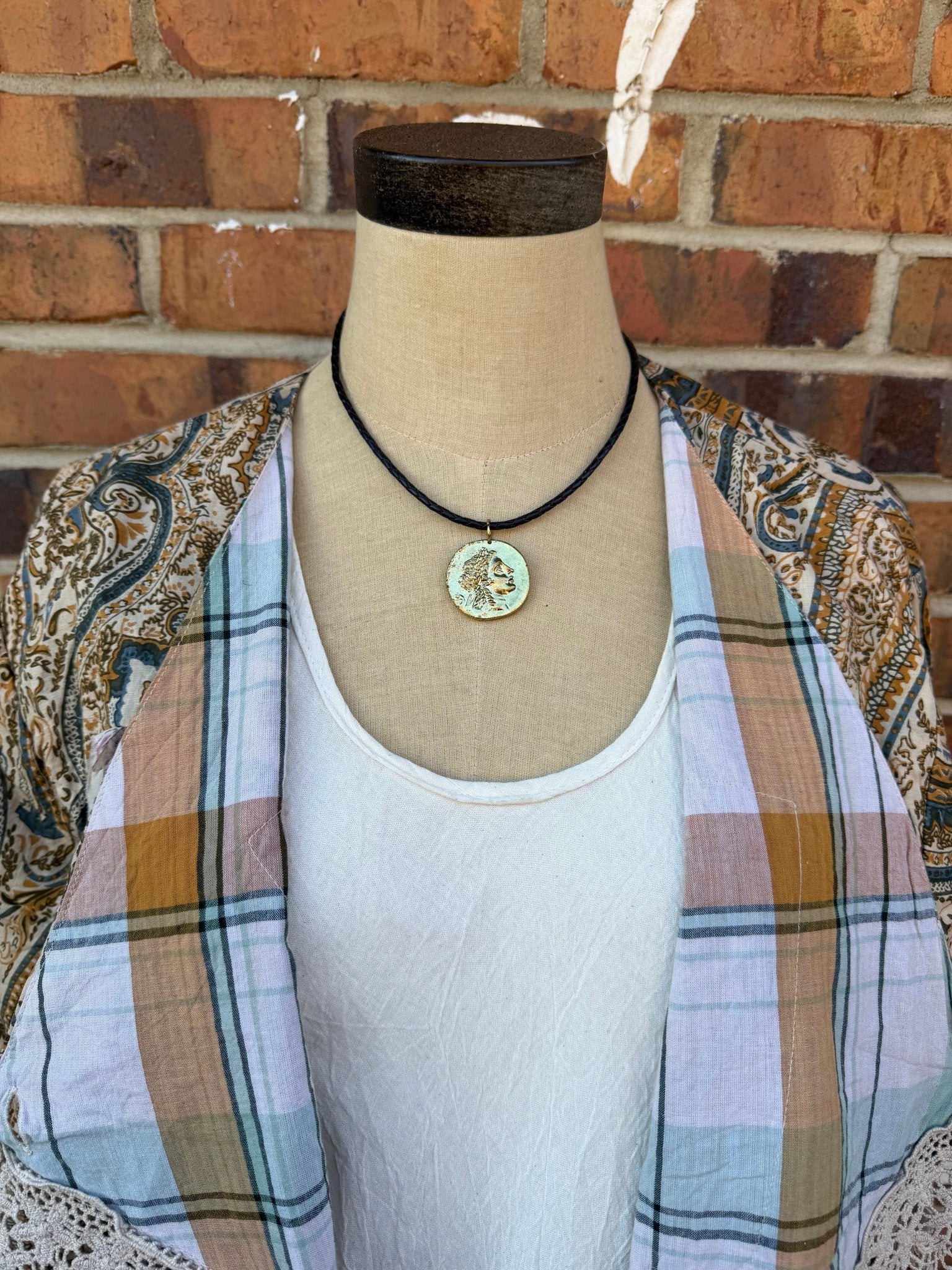 Apollo Choker on Leather - ivyandlavyboutique ivyandlavyboutique