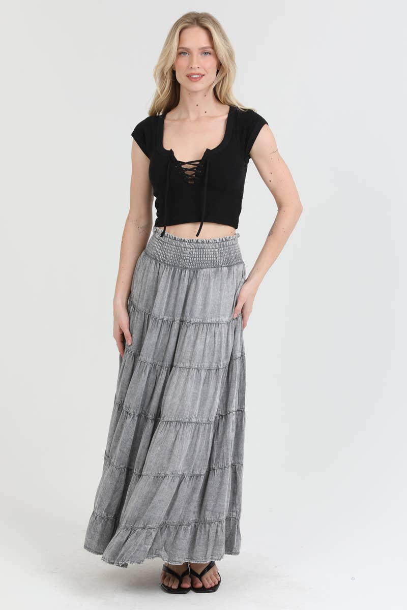Apple Picking Maxi Skirt - ivyandlavyboutique ANGIE
