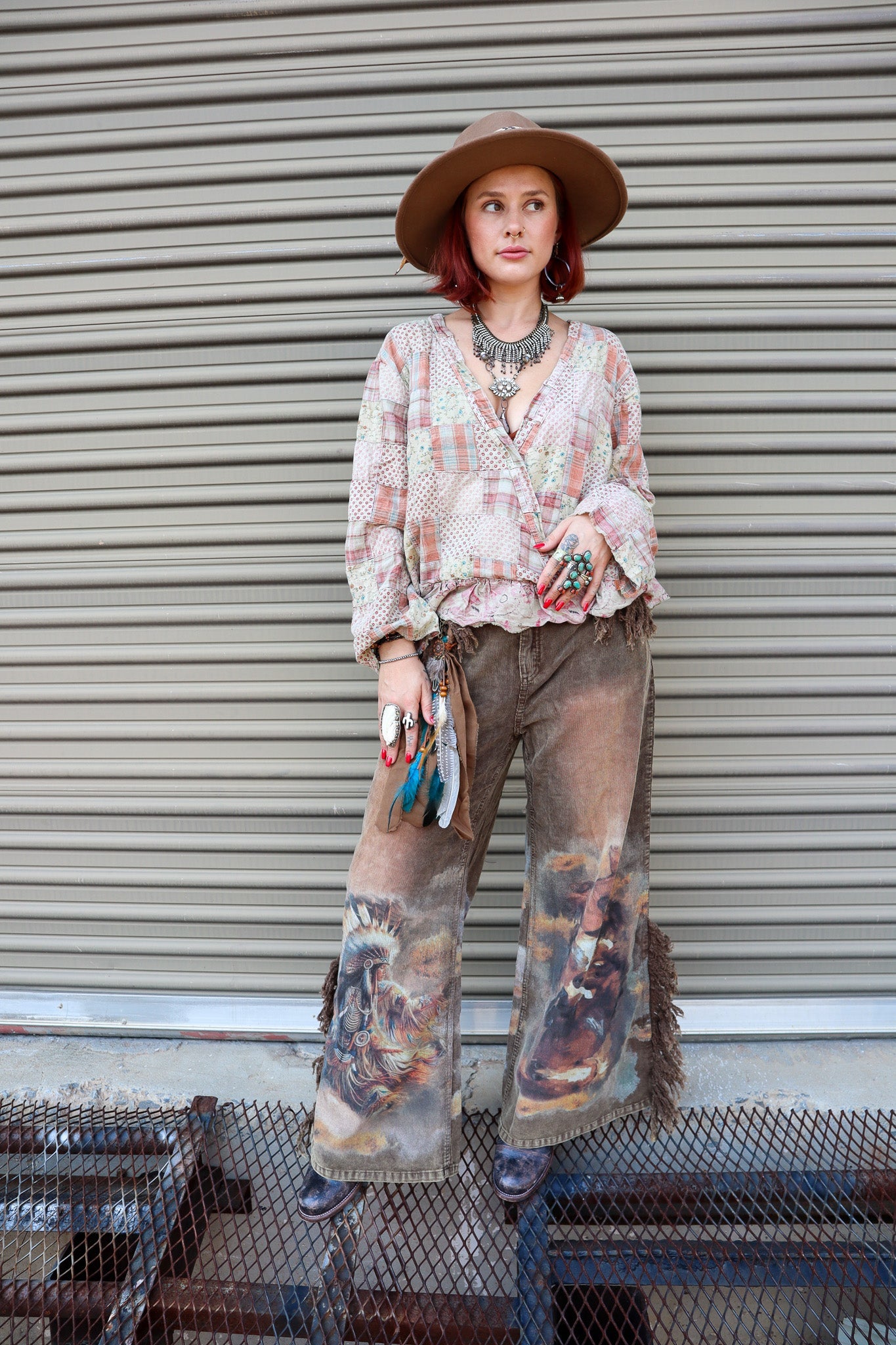 Apricot Fields Wrap Top - ivyandlavyboutique Jaded Gypsy
