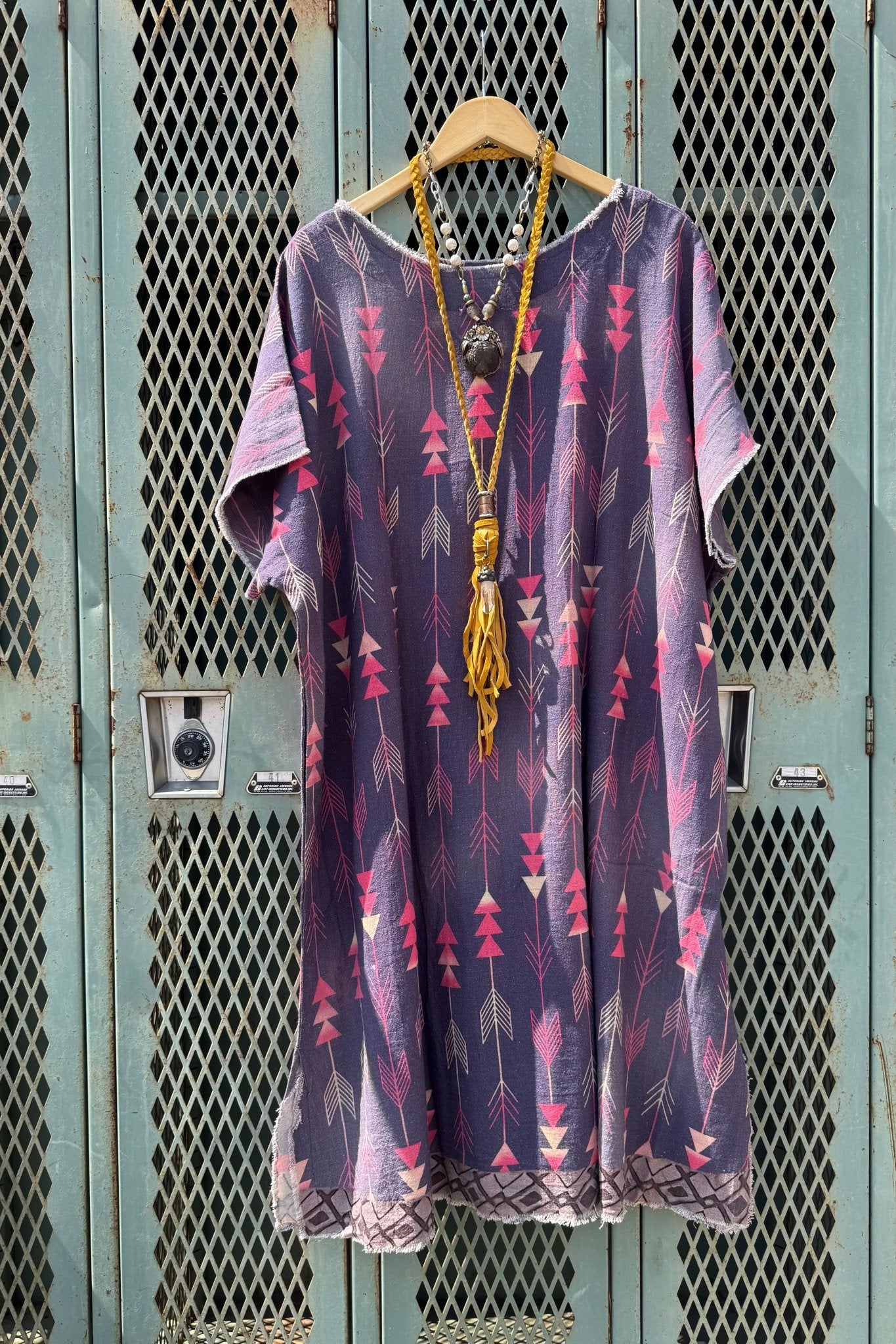 Arrow to my Heart Tunic - ivyandlavyboutique LeParisPetit by I Love Linen
