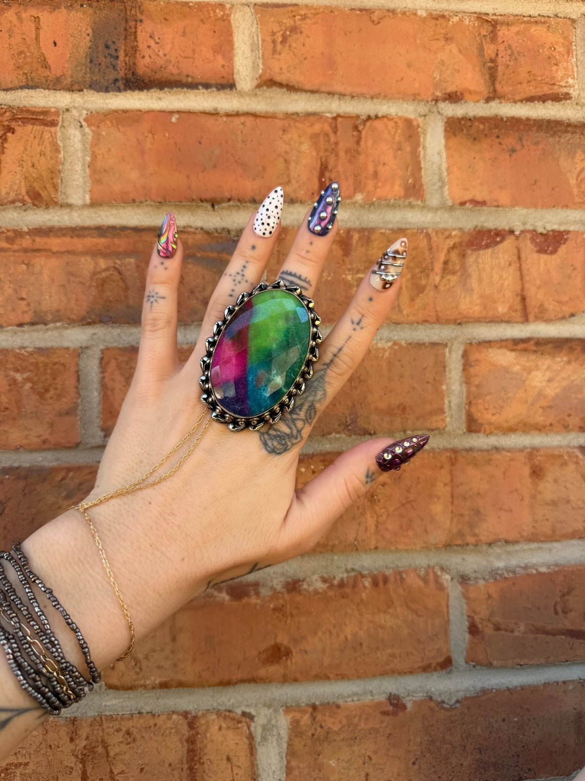 Artist Palette Ring 2 - Boho Wanderlust Boutique ivyandlavyboutique