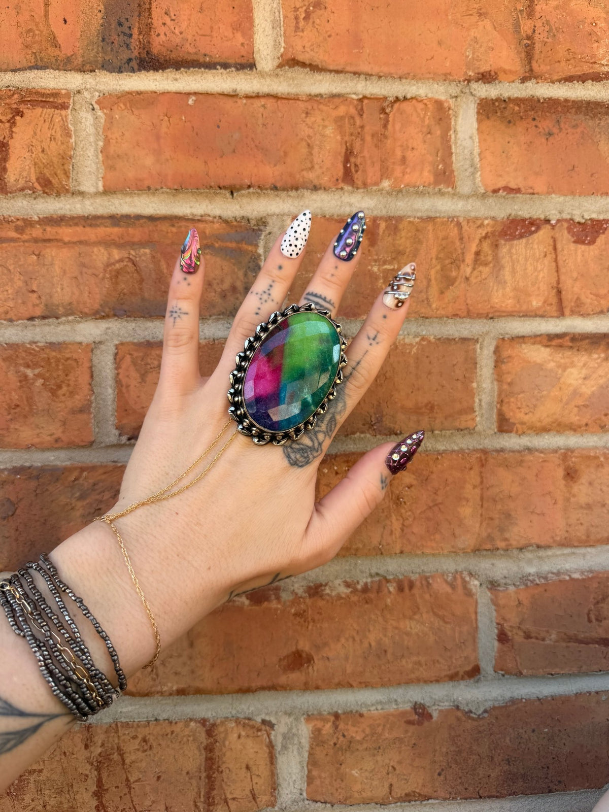 Artist Palette Ring 2 - Boho Wanderlust Boutique ivyandlavyboutique