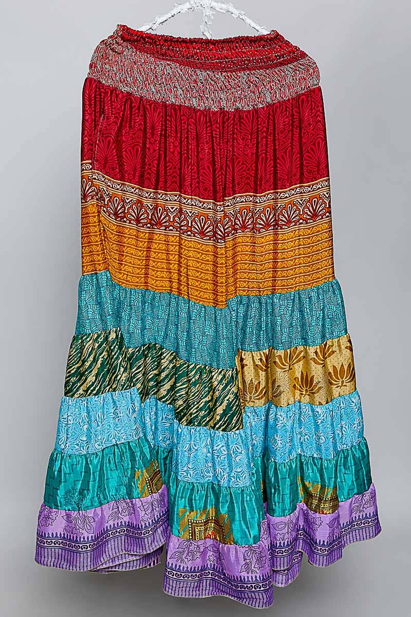 Assorted Print High Rise Smocked Wide Leg Pants: ASSORTED / OS - ivyandlavyboutique Pol Clothing