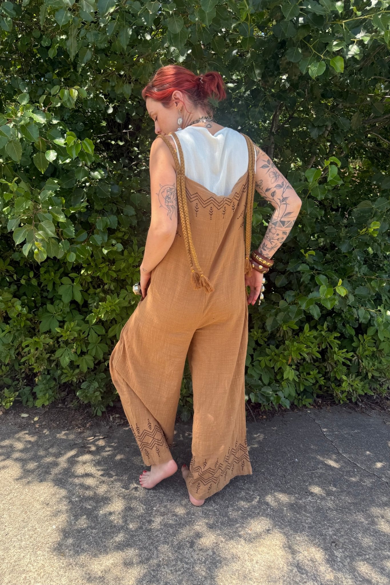 Avery Cotton Overall Jumper - ivyandlavyboutique Karma Highway