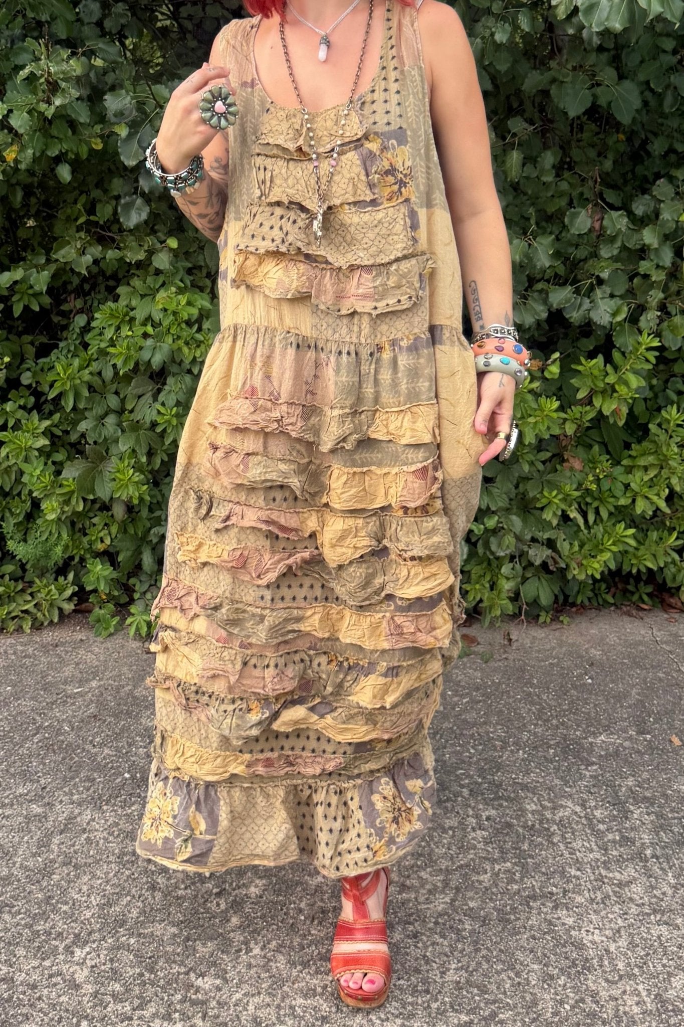 Avery Ruffle Tunic Dress - ivyandlavyboutique Jaded Gypsy