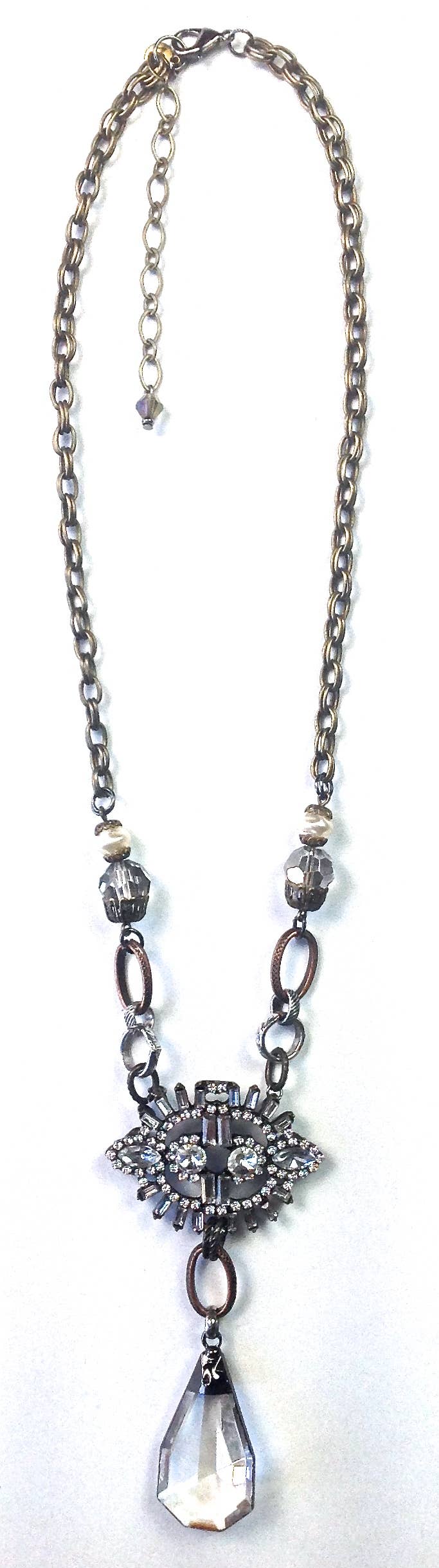 Short w/Deco Pendant & Drop