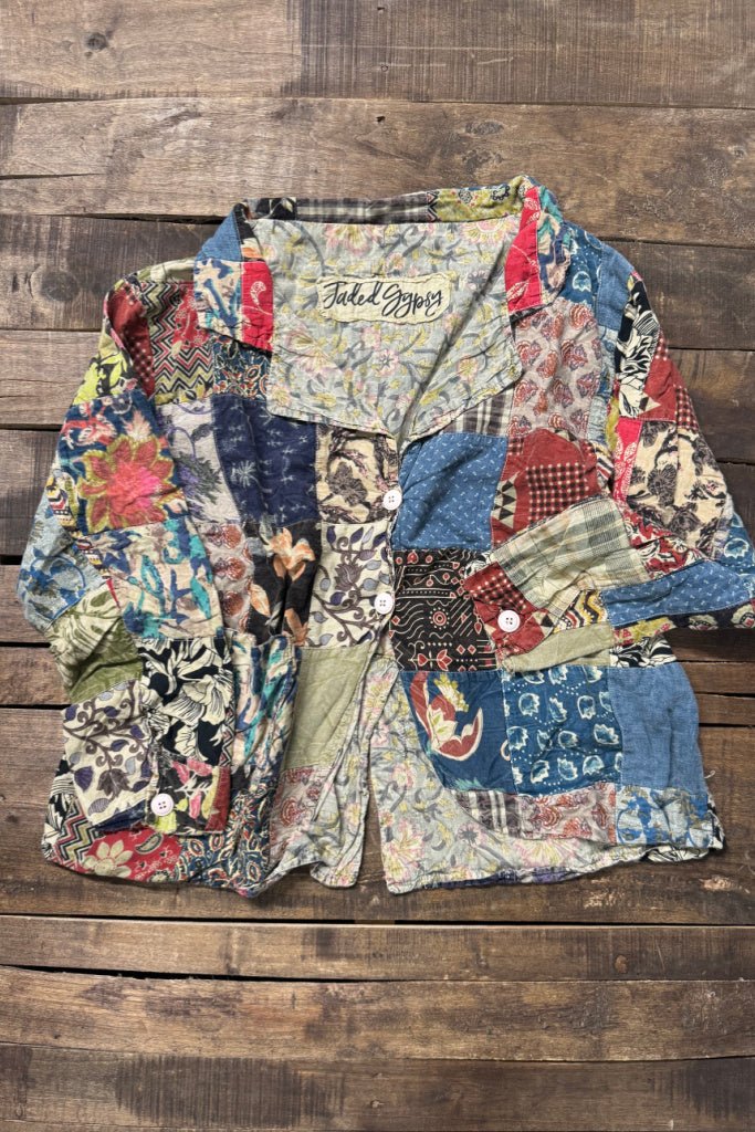 Backroad Blues Jakcet - ivyandlavyboutique Jaded Gypsy