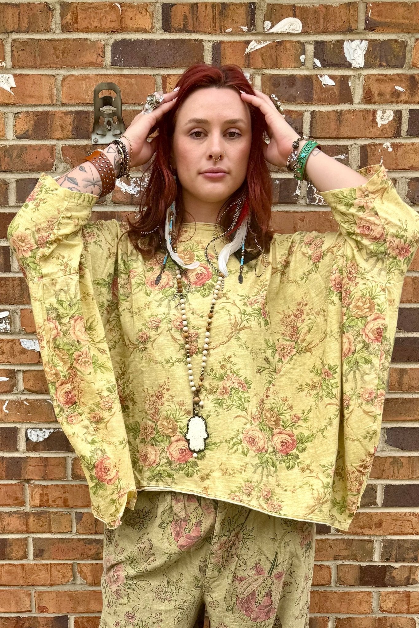 Be Free Top - Meadow Mist - ivyandlavyboutique Jaded Gypsy