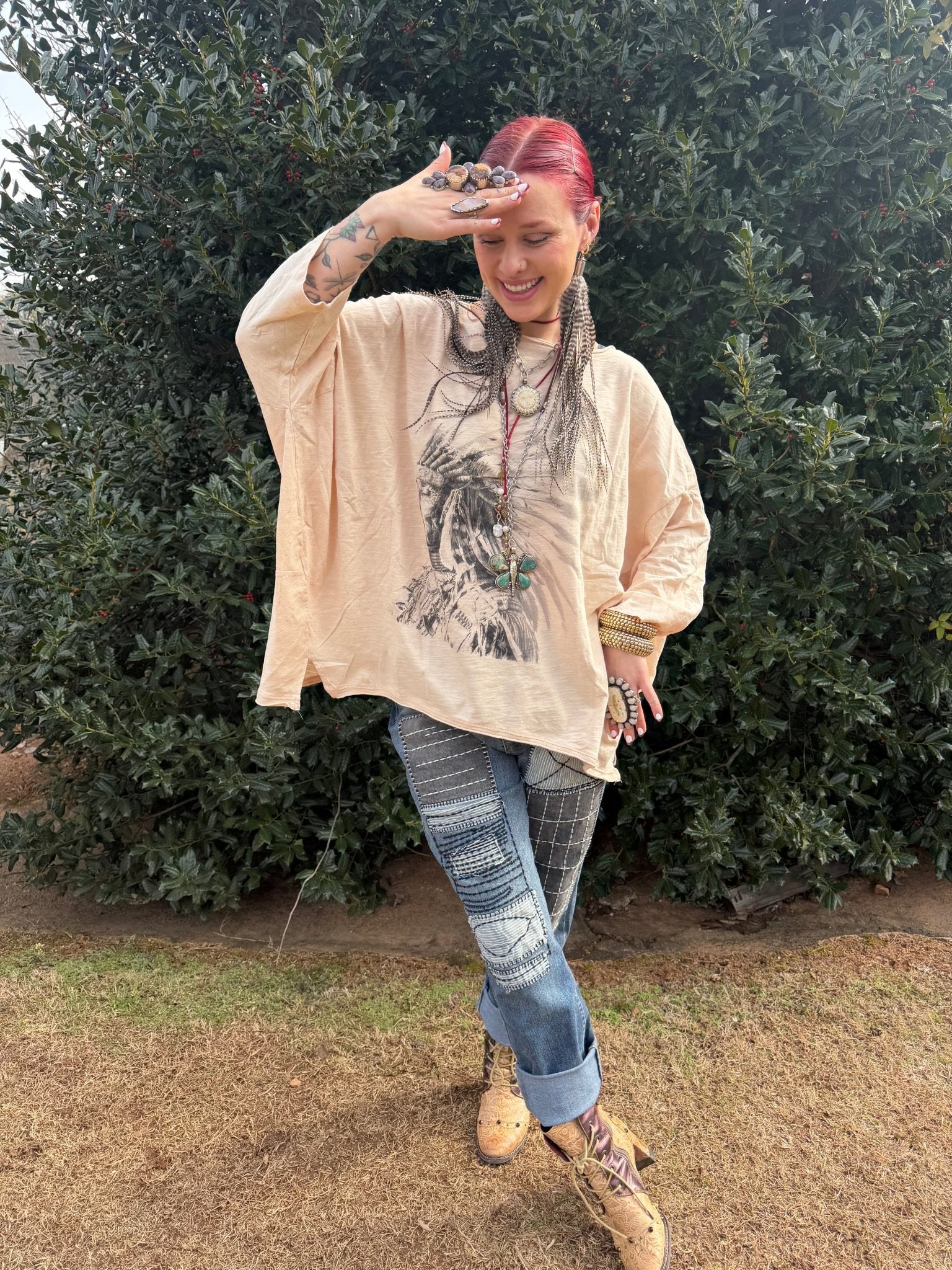Be Free Top Patience - ivyandlavyboutique Jaded Gypsy