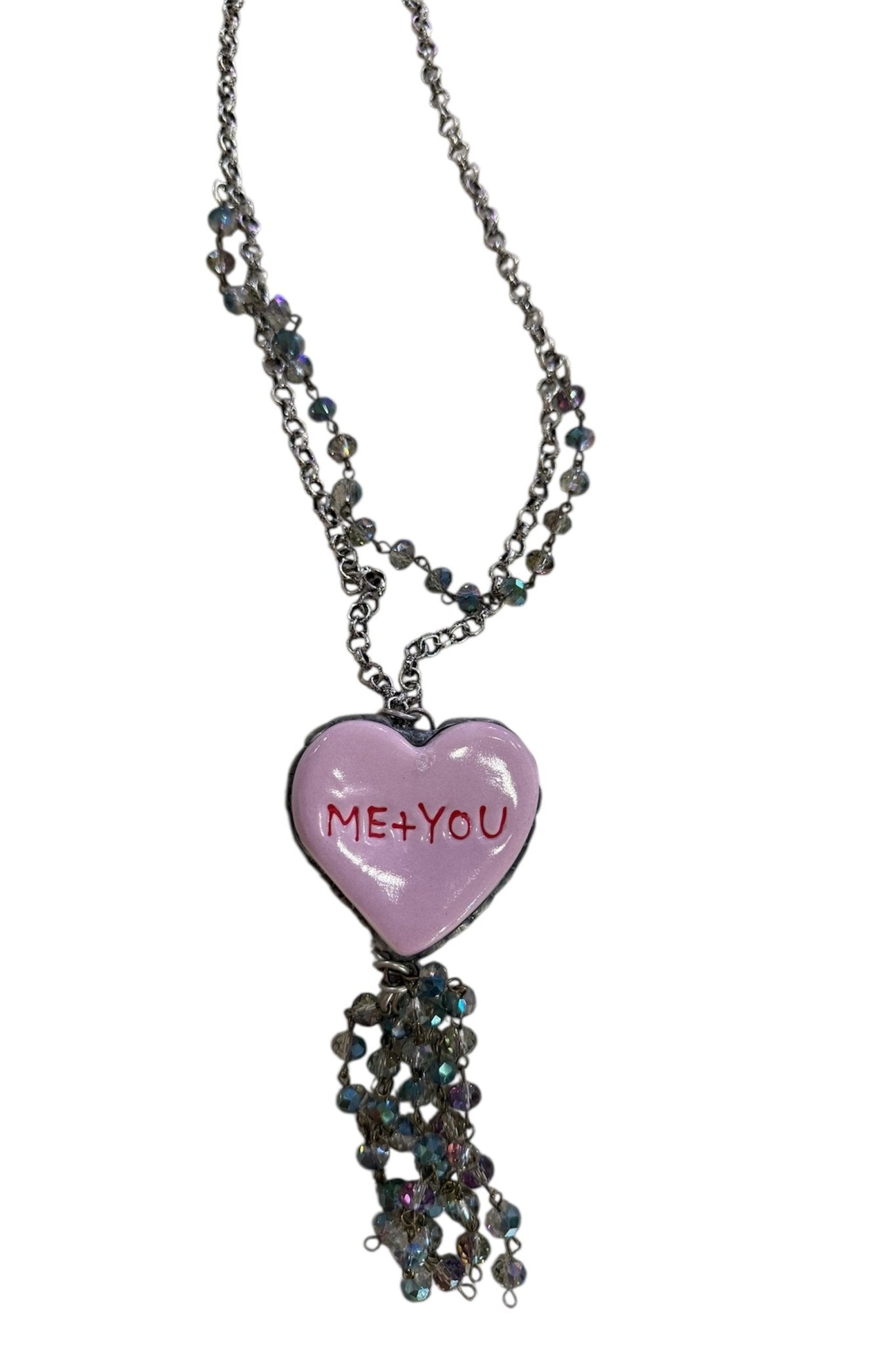 Be Mine Necklace - ivyandlavyboutique Art by Amy