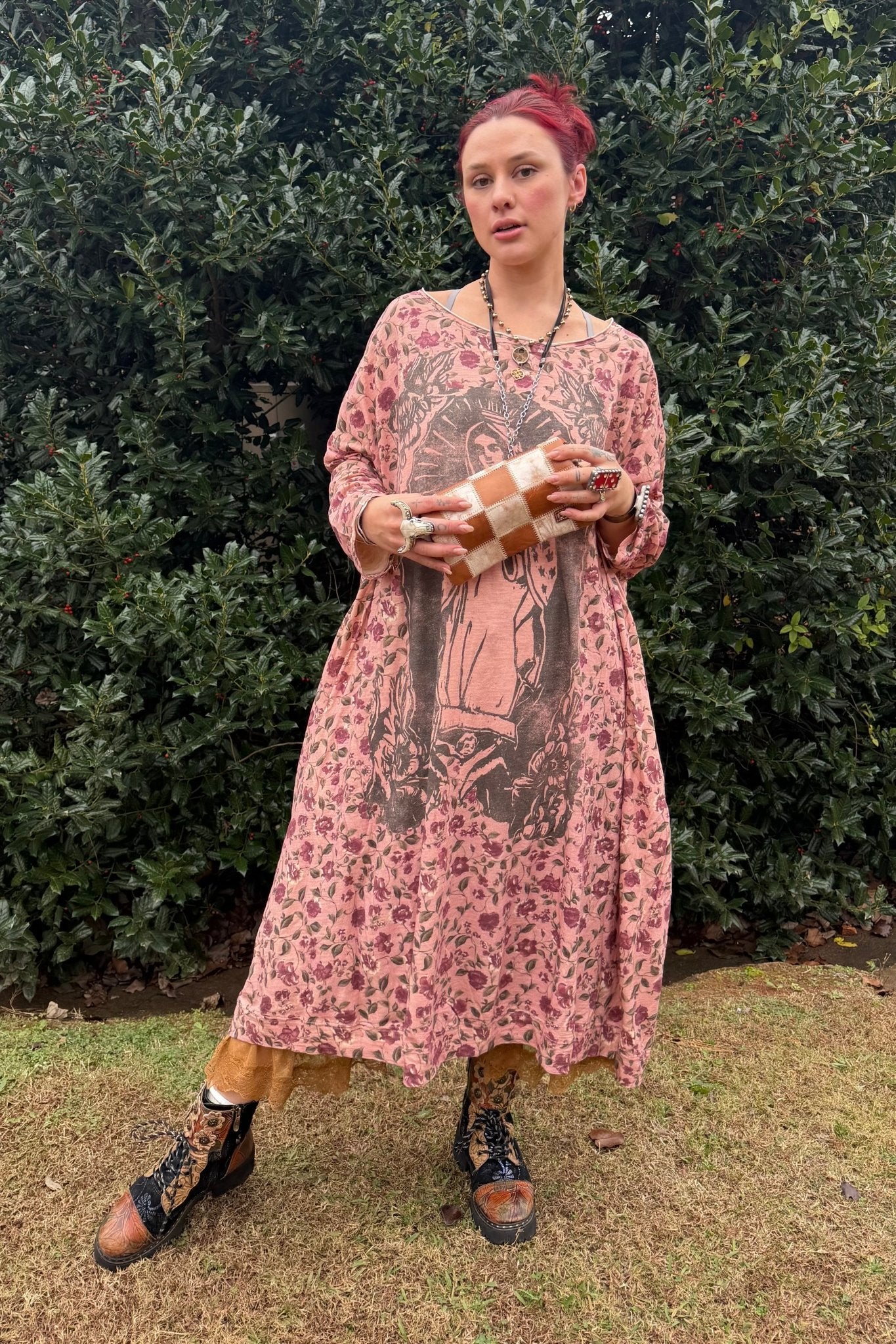 Be True Tunic - Floral Blessings - ivyandlavyboutique Jaded Gypsy