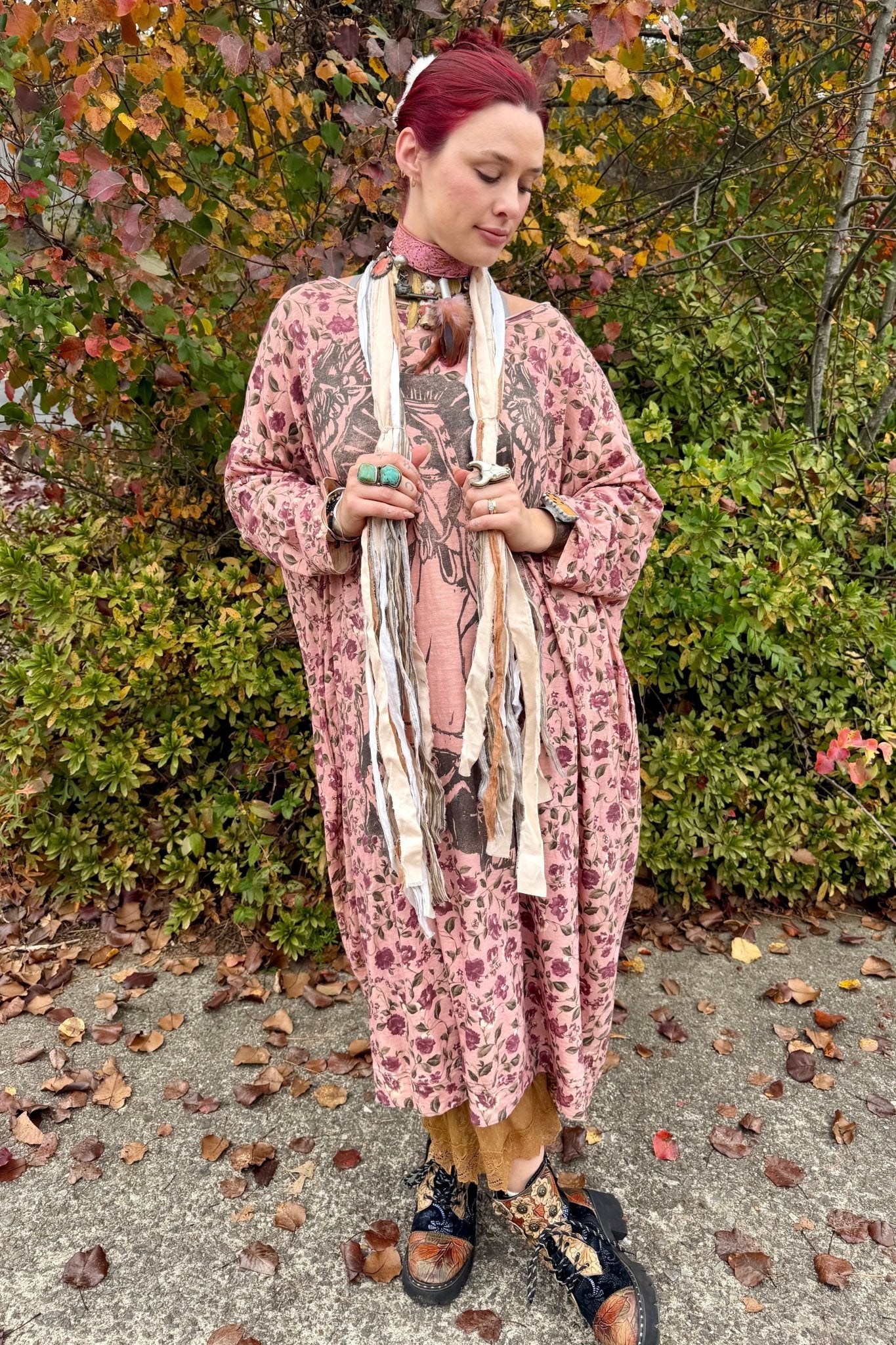 Be True Tunic - Floral Blessings - ivyandlavyboutique Jaded Gypsy