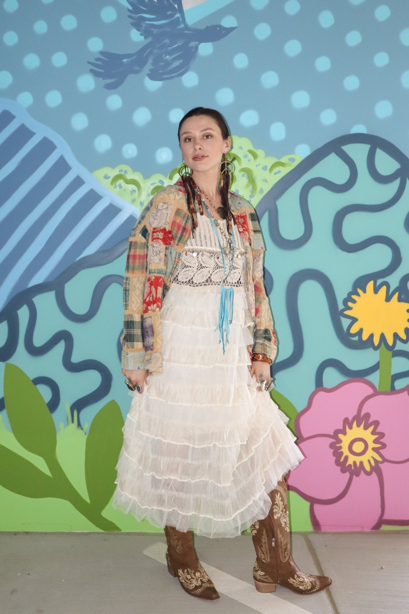 Beached Queen Ruffle Dress - ivyandlavyboutique Pol Clothing