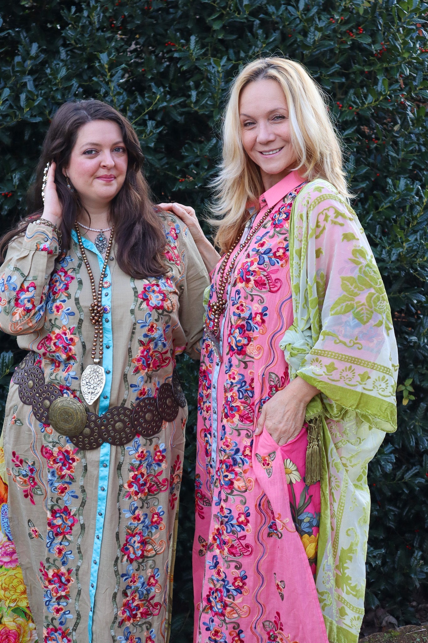 Beauty Mark Maxi Duster in Dirty Rose - ivyandlavyboutique Aratta
