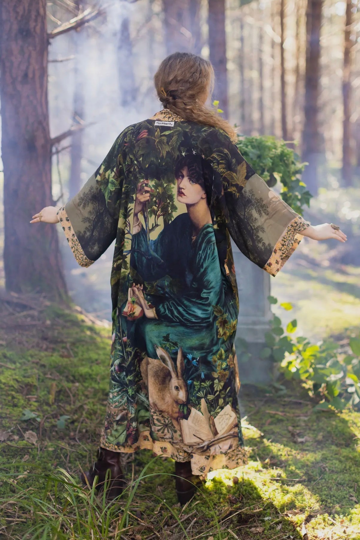 Bella Notte Long Duster Bamboo Kimono Robe - ivyandlavyboutique Market of Stars