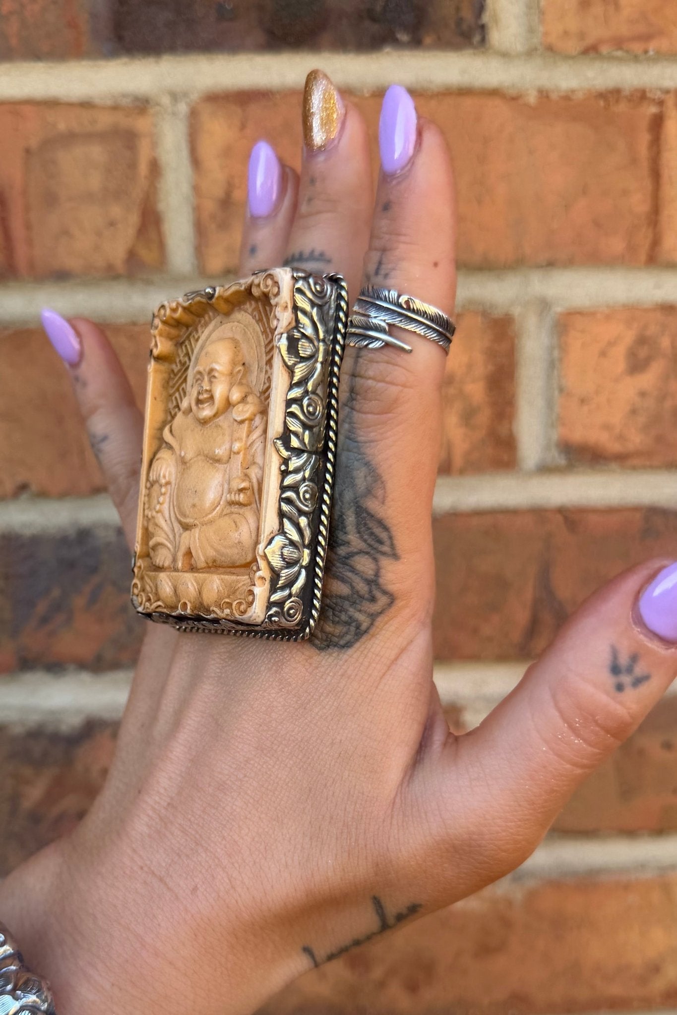 Belly Laughs BIG Resin Ring - ivyandlavyboutique ivyandlavyboutique
