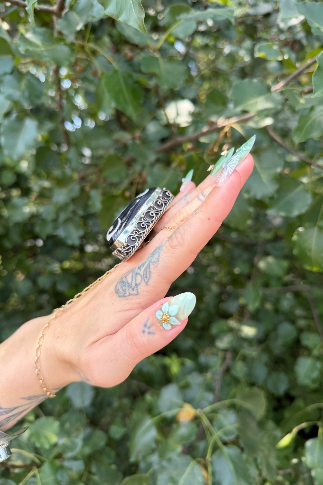 Bermuda Triangle Ring - ivyandlavyboutique ivyandlavyboutique