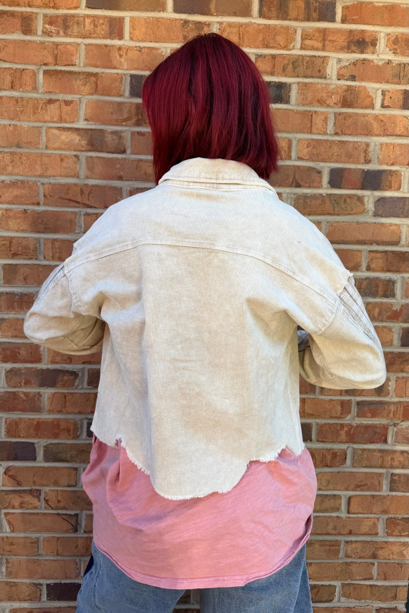 Better Days Corded Jacket - ivyandlavyboutique Mystree