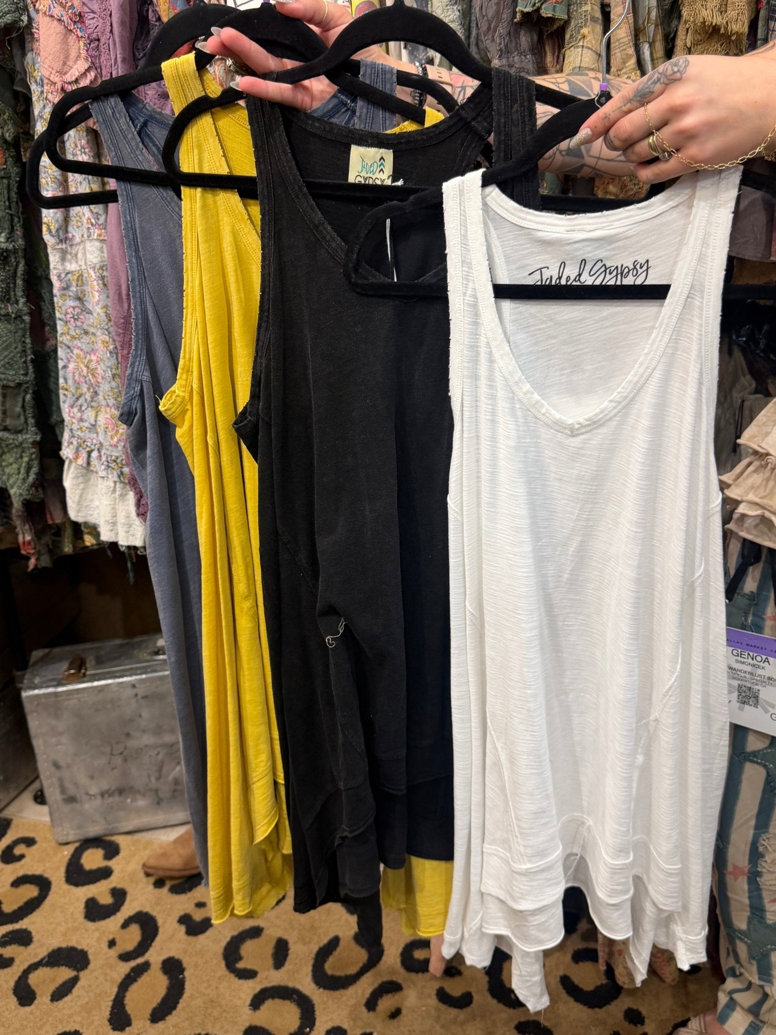 Beyond The Moon Tank - ivyandlavyboutique Jaded Gypsy