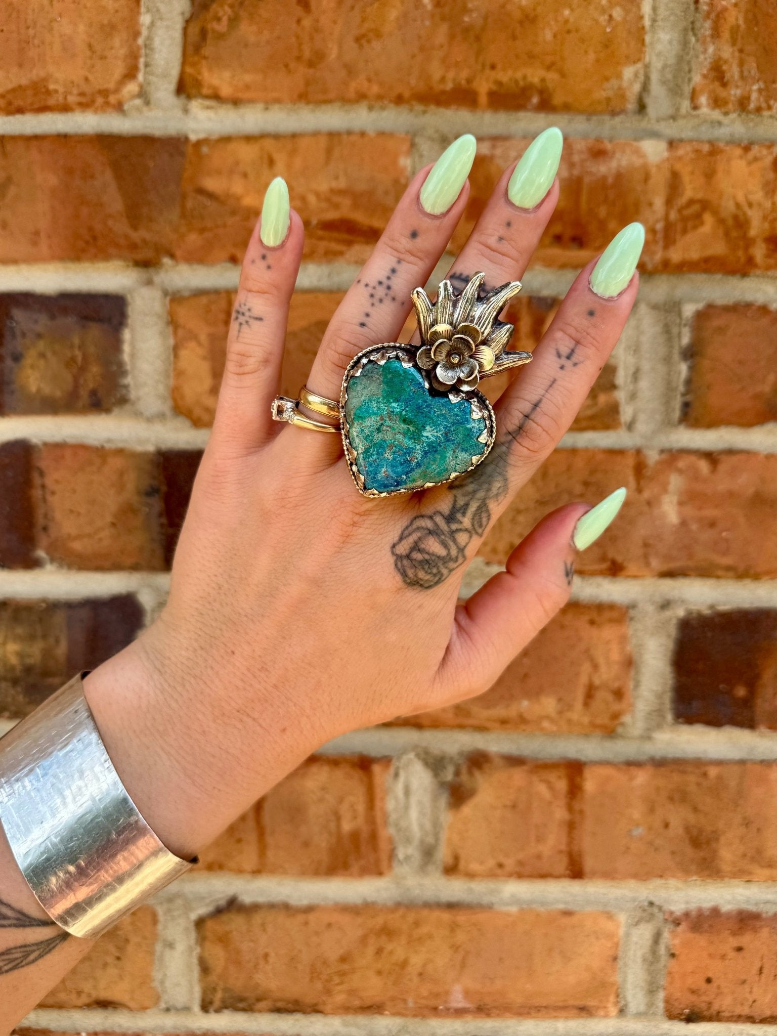 Big Heart in Turquoise - ivyandlavyboutique ivyandlavyboutique