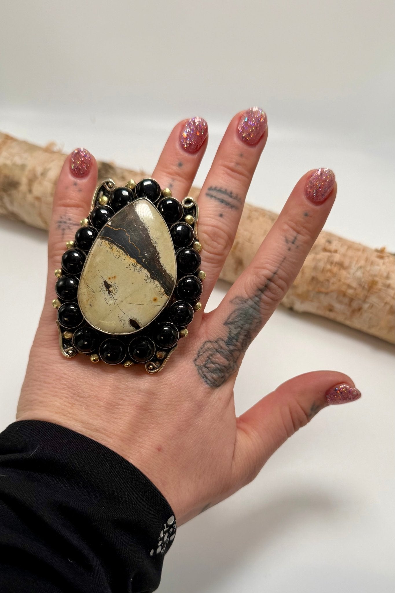 Biggie Oval Ring - ivyandlavyboutique ivyandlavyboutique