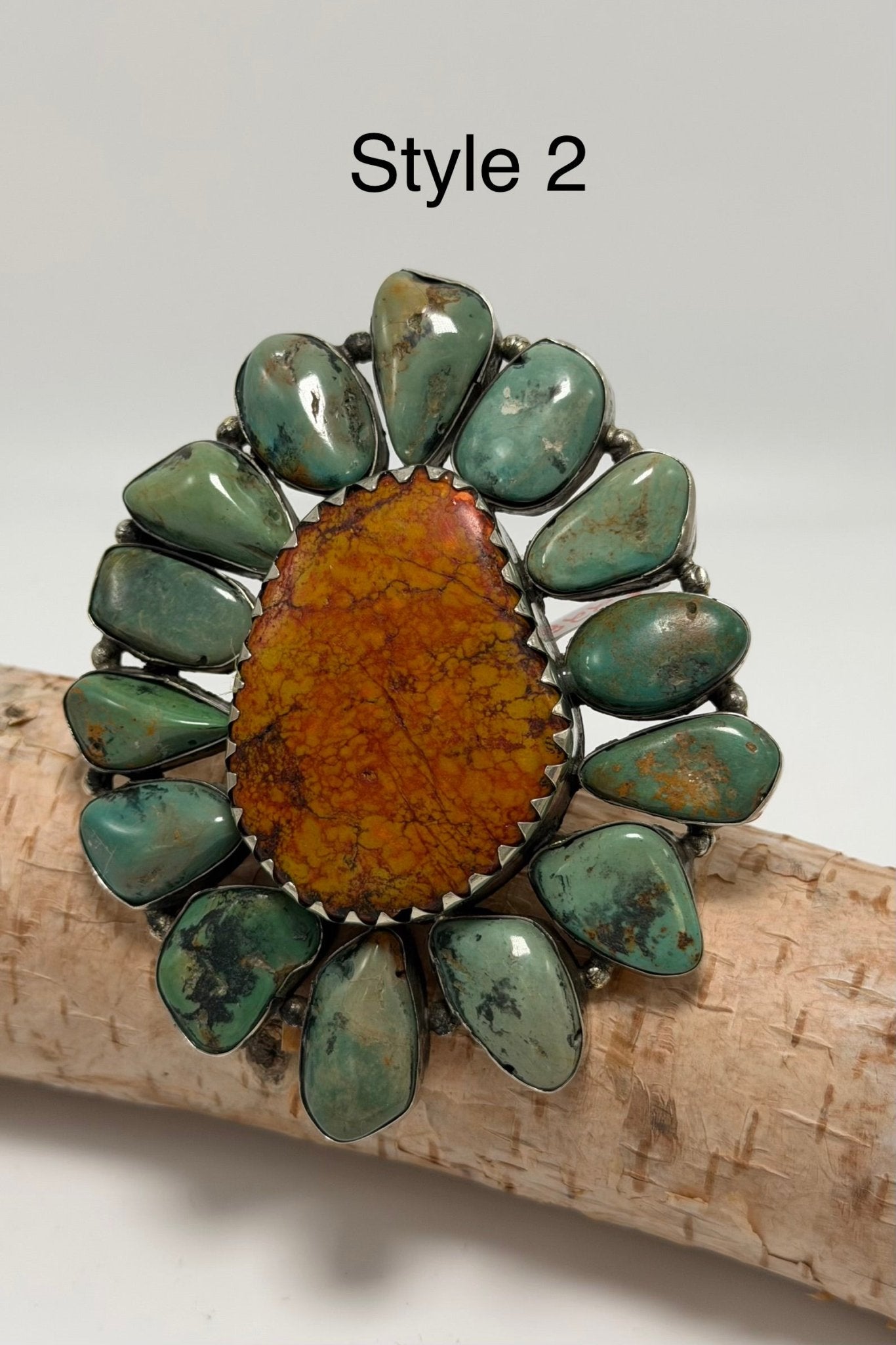 Biggie Turquoise Statement Ring - ivyandlavyboutique ivyandlavyboutique