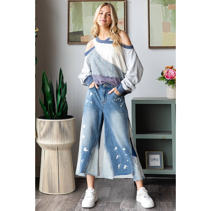 Billie Jane Cropped Wide Leg Pant - ivyandlavyboutique Oli&Hali