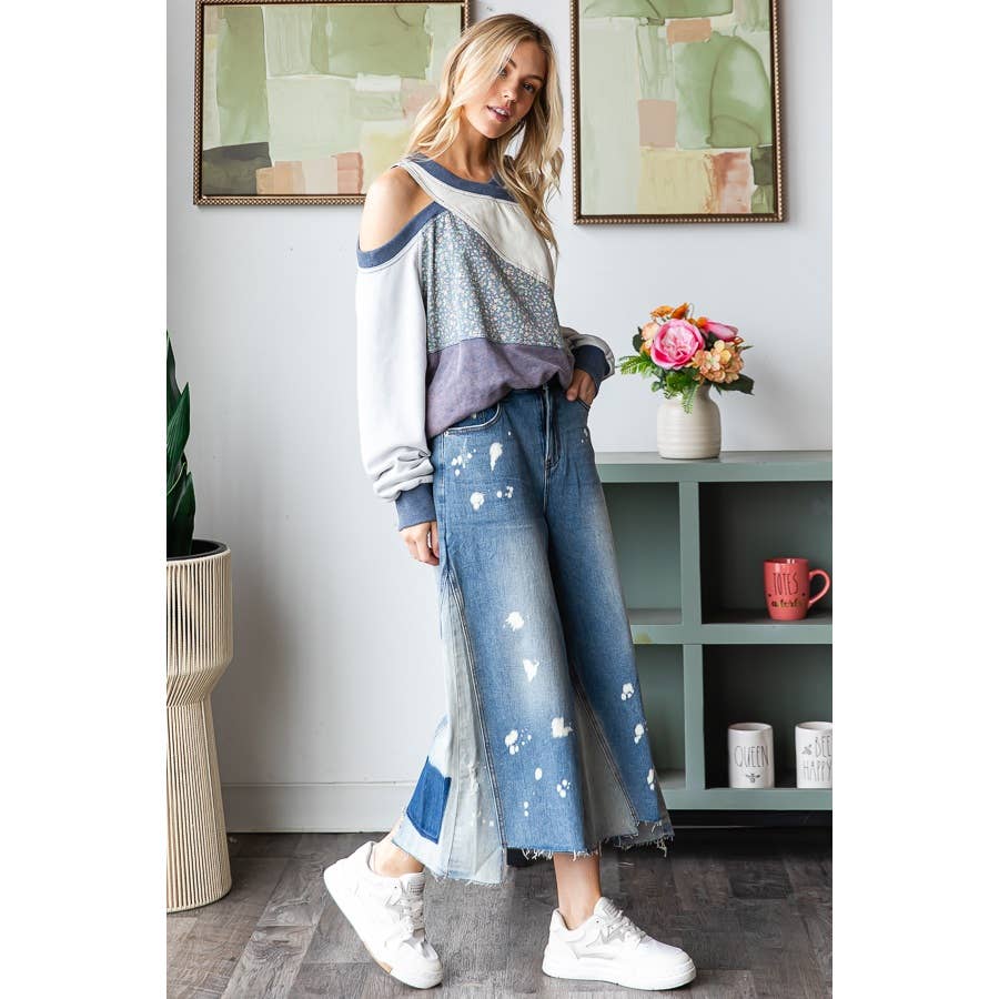 Billie Jane Cropped Wide Leg Pant - ivyandlavyboutique Oli&Hali