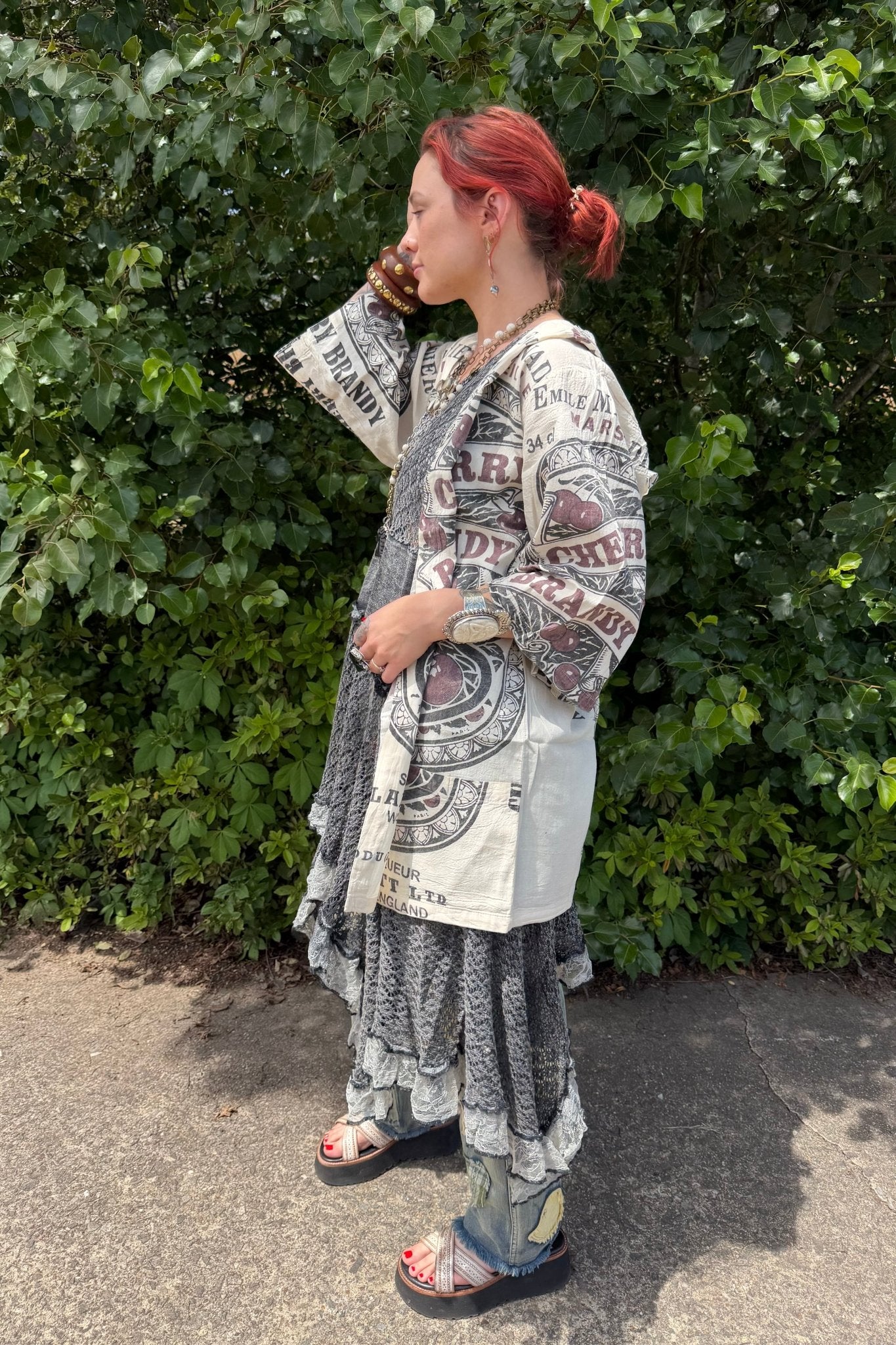 Black Cherry COTTON HOODED BLAZER - ivyandlavyboutique Kathmandu Imports