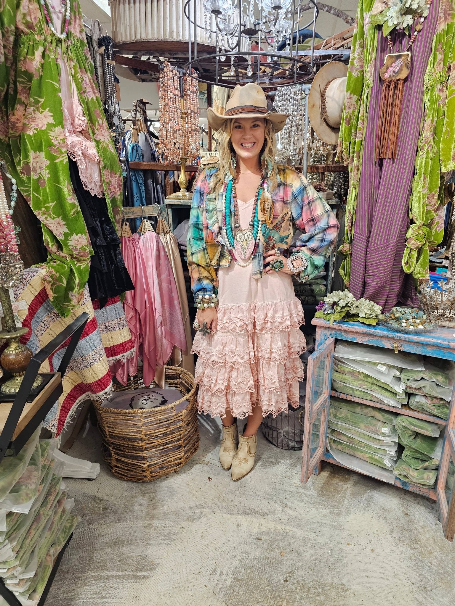 Black Distressed Ruffle Slip Dress - ivyandlavyboutique A Rare Bird Shop