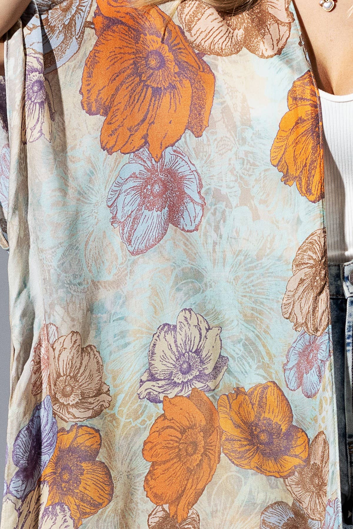 Blooming Field Kimono - ivyandlavyboutique Urbanista