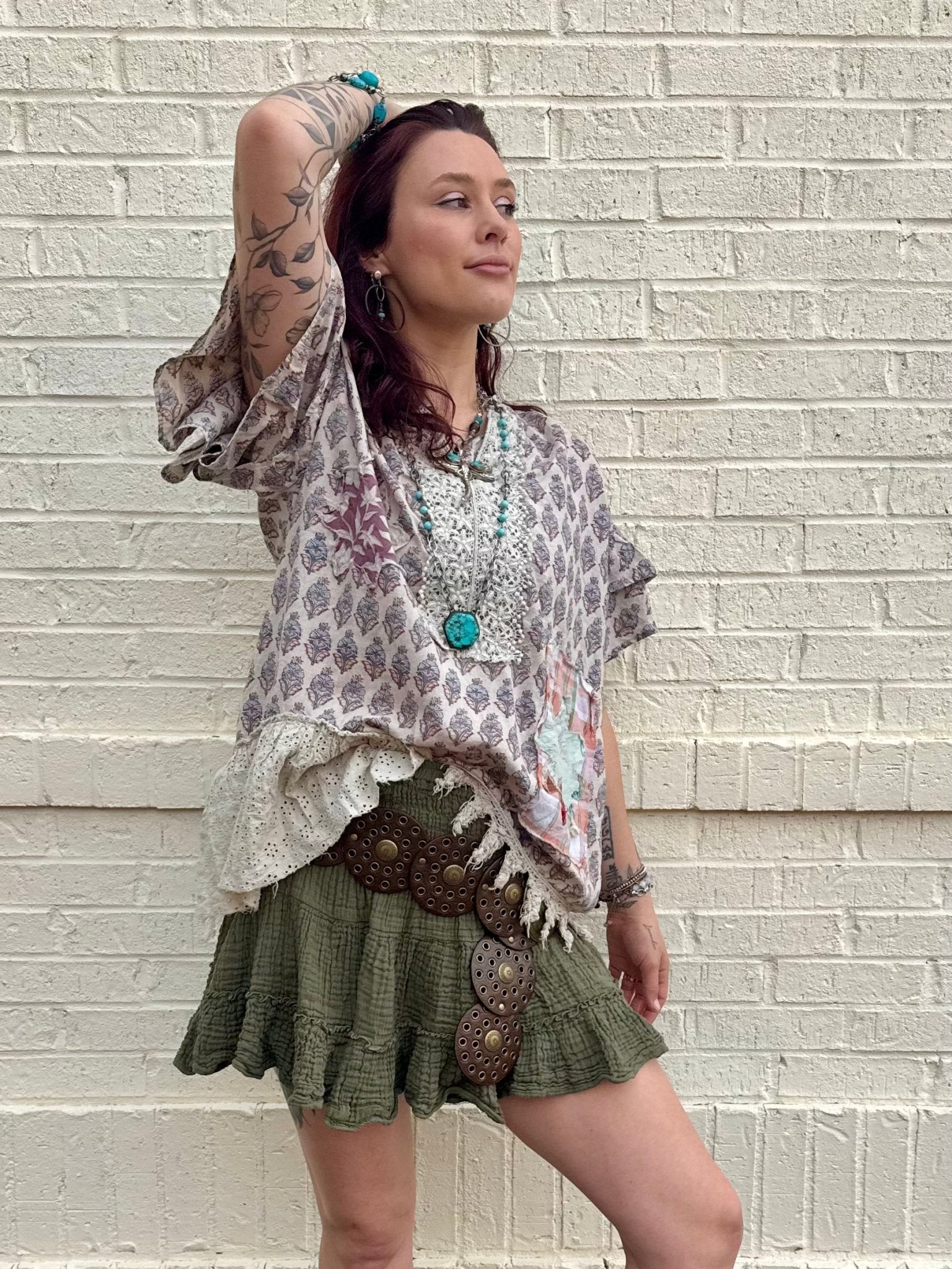 Blooming Gardens Top - ivyandlavyboutique Jaded Gypsy