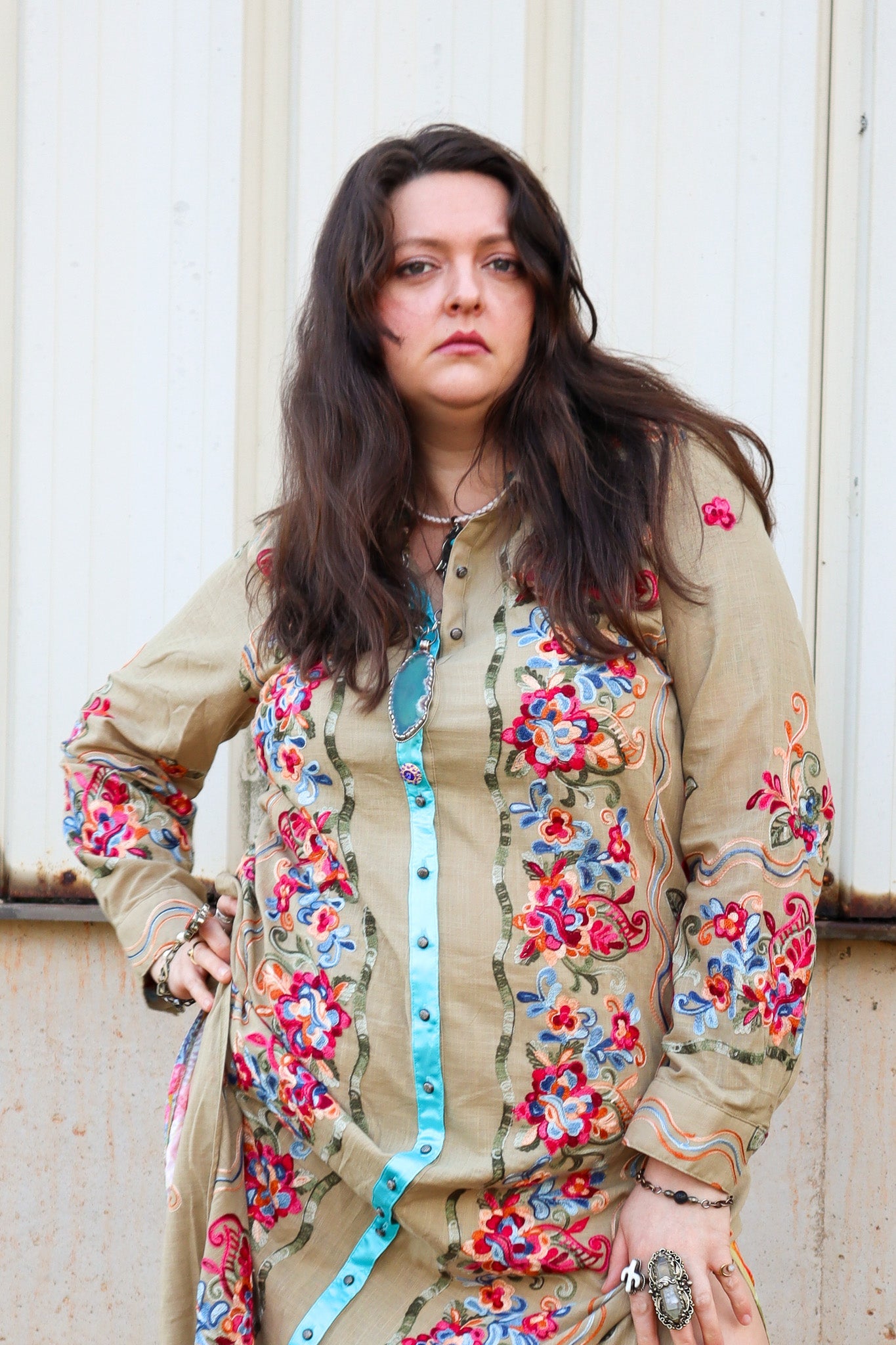 Blue Geode Statement Necklace - ivyandlavyboutique ivyandlavyboutique