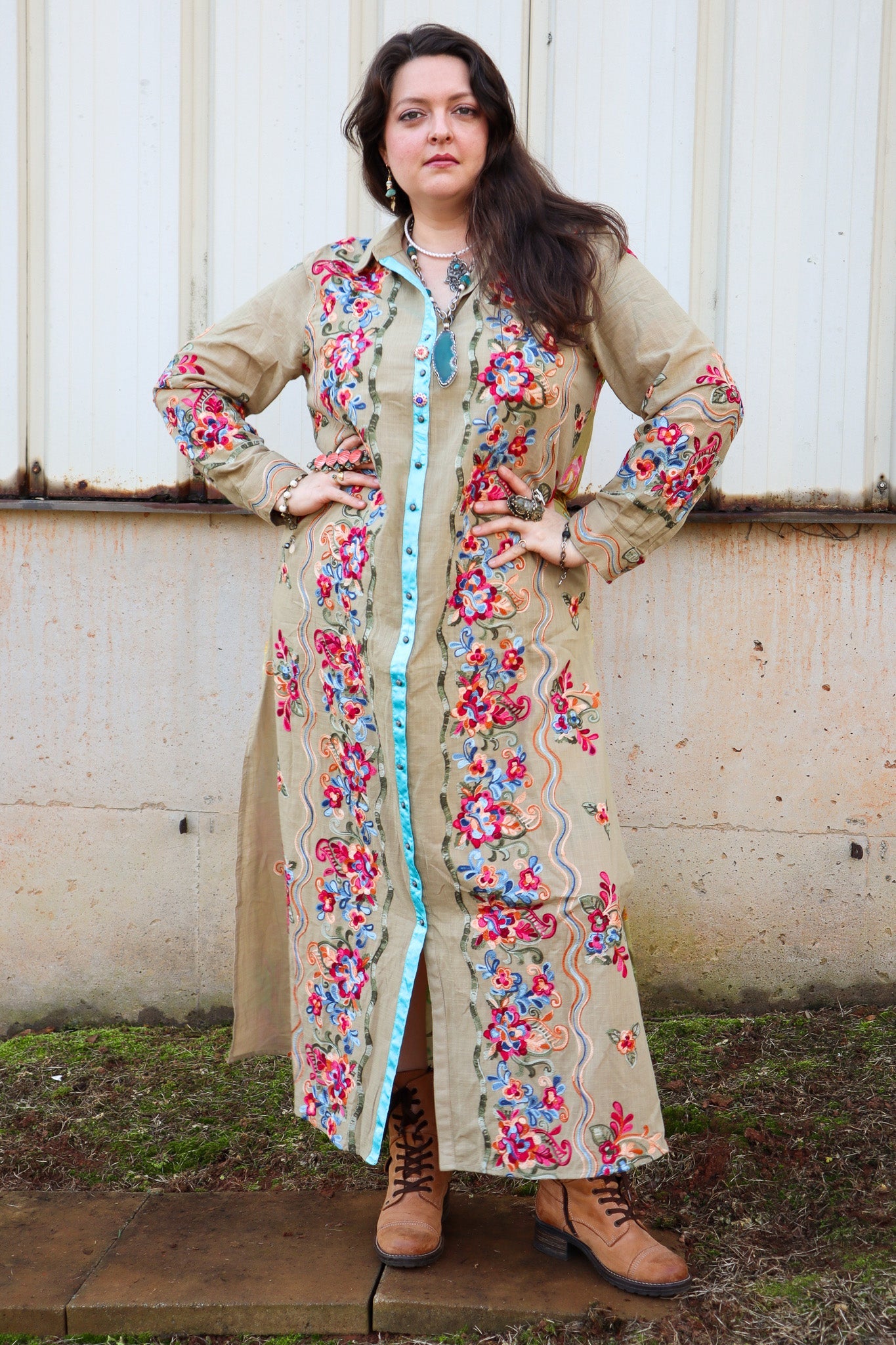 Blue Geode Statement Necklace - ivyandlavyboutique ivyandlavyboutique