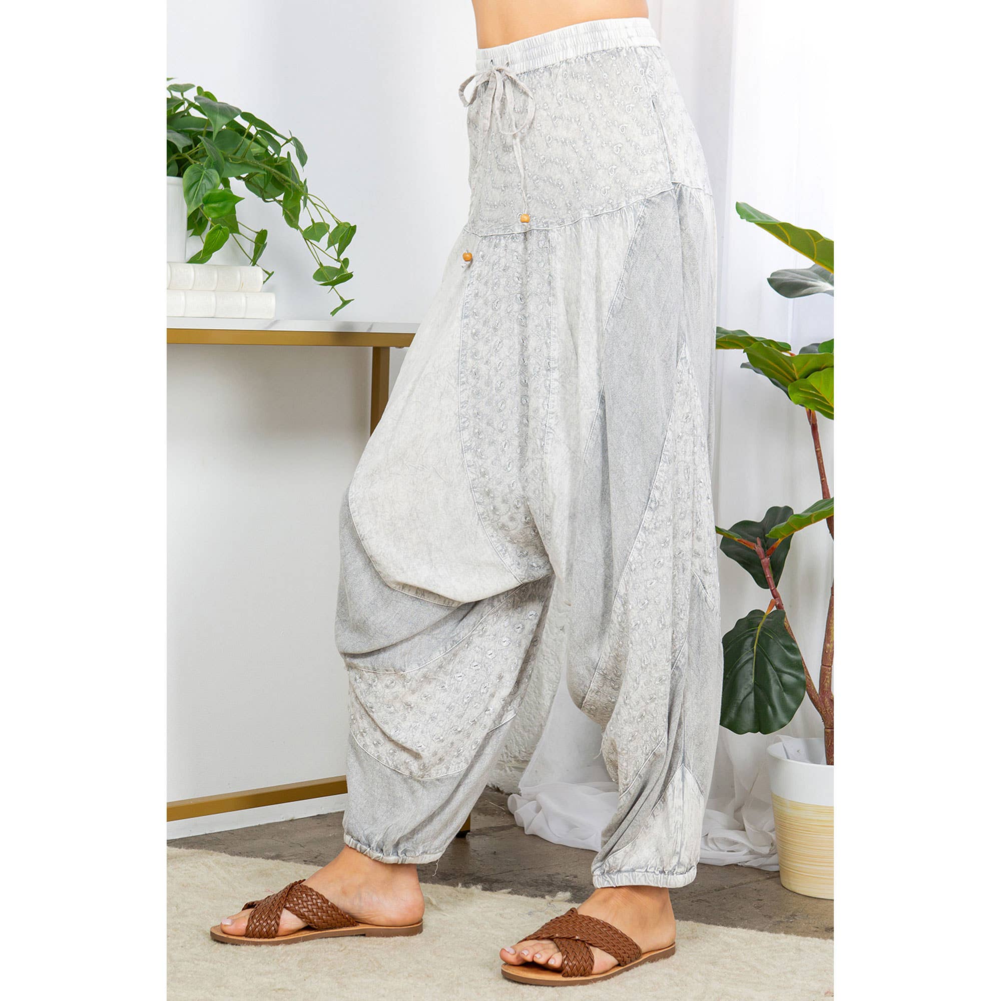 Bohemian Fusion Harem Pants - ivyandlavyboutique Young Threads