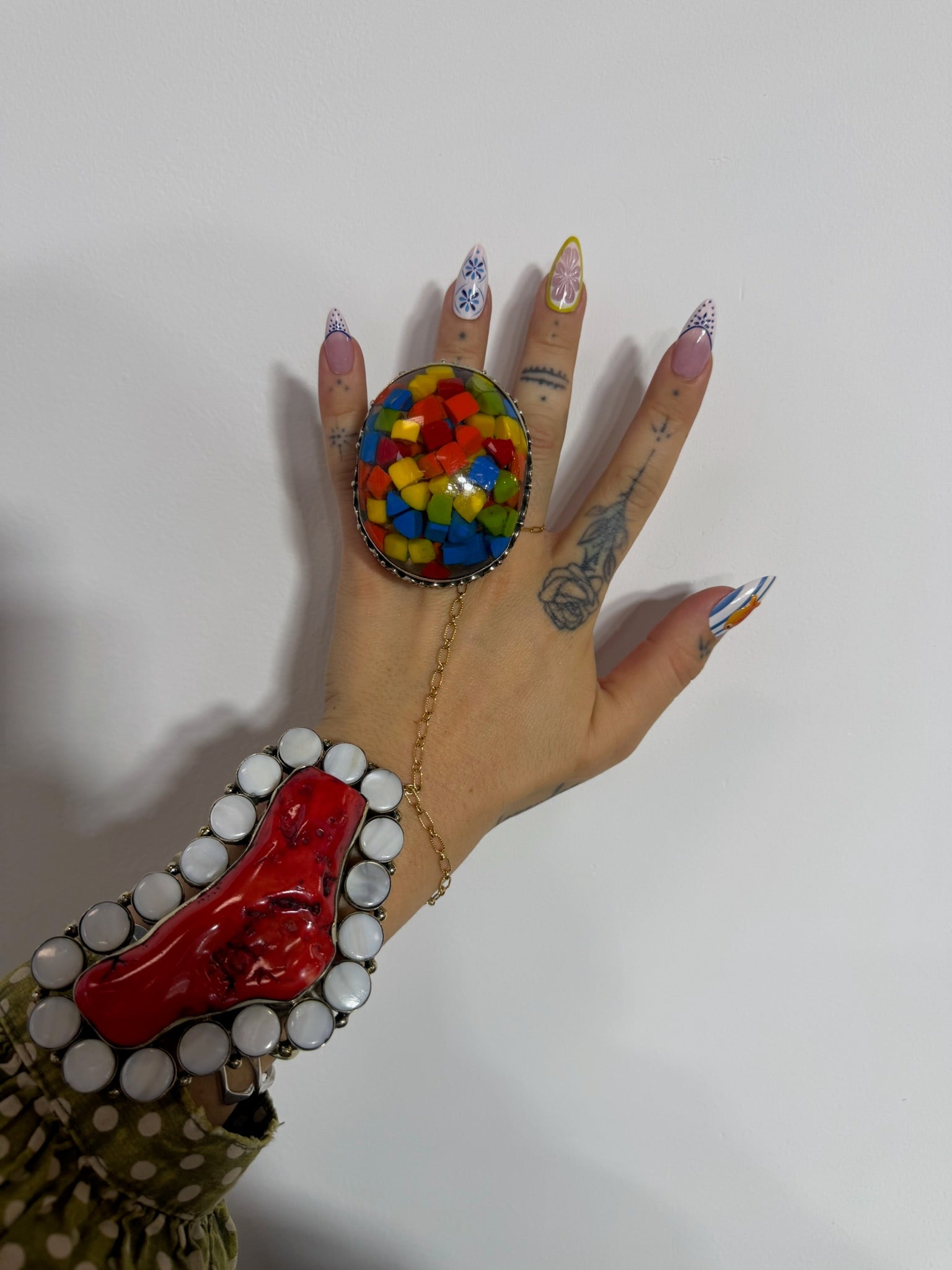 Bubble Gum Dome Ring - ivyandlavyboutique ivyandlavyboutique