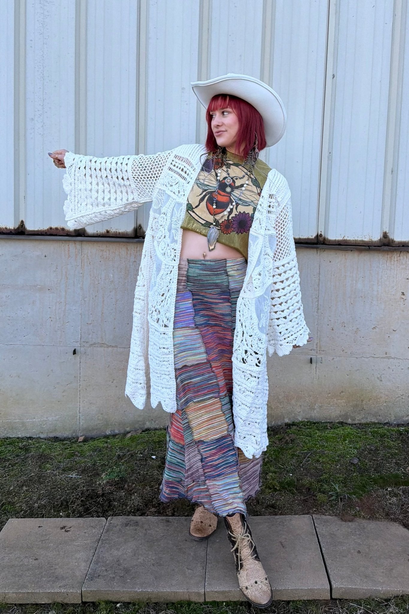 Bugging Out Sleeveless Crop - ivyandlavyboutique Kathmandu Imports