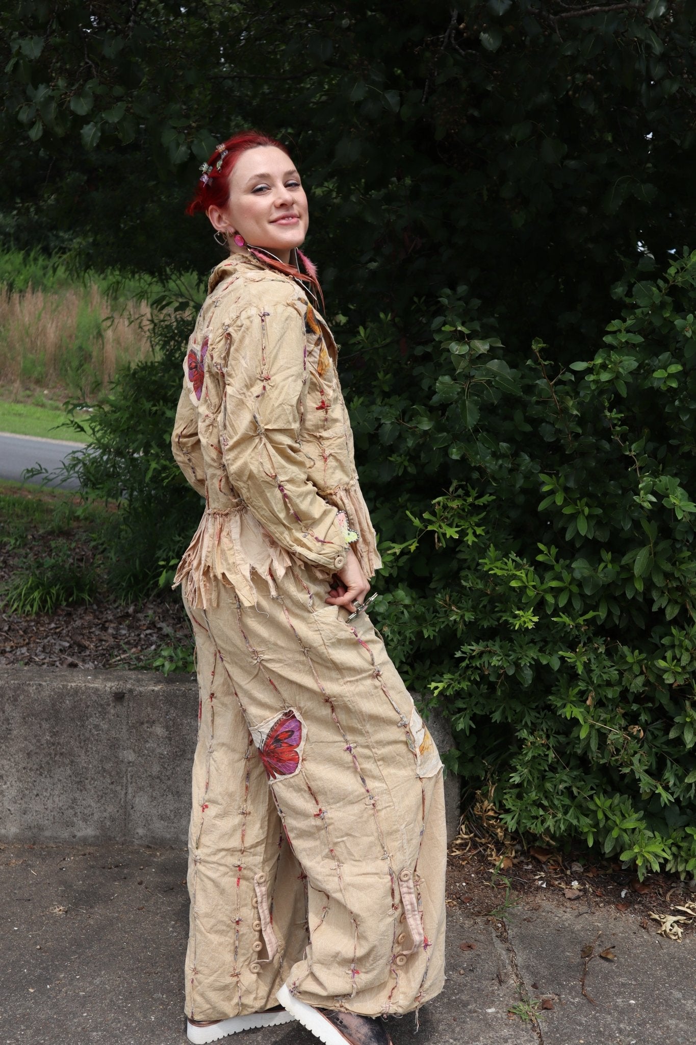 Bumble Bee Rose Pant - ivyandlavyboutique A Rare Bird Shop