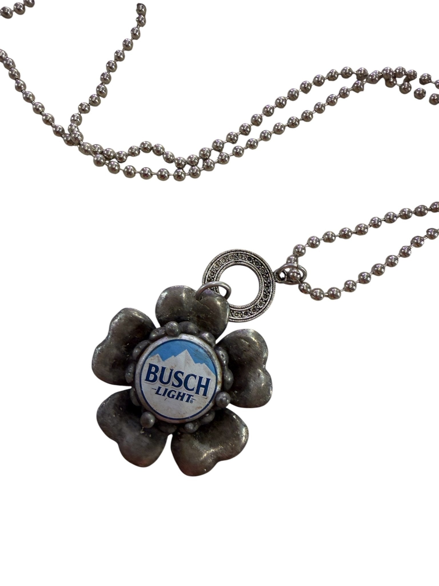 Busch Light Necklace - ivyandlavyboutique Art by Amy